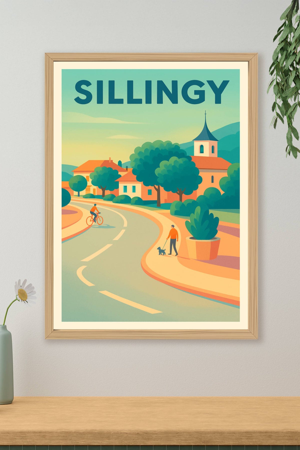 Affiche de Sillingy - Charme paisible au cœur de la nature