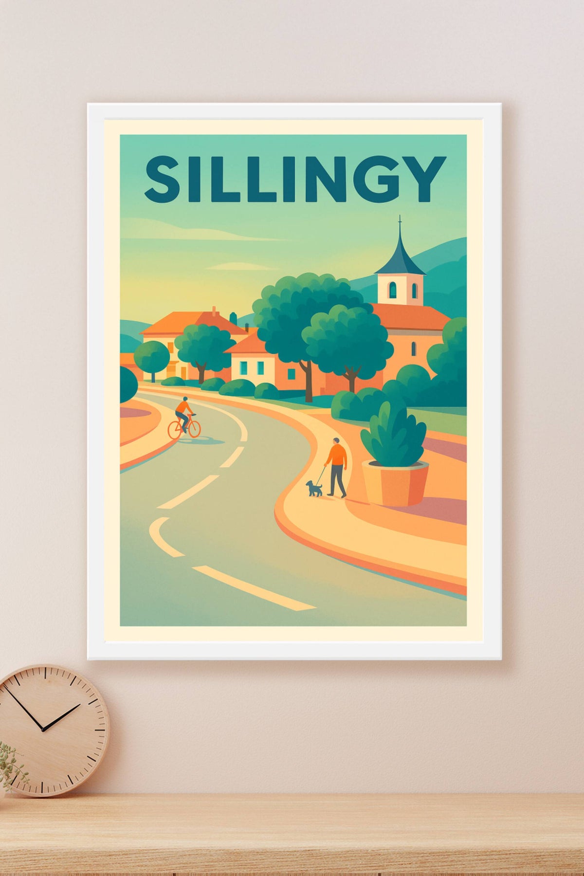 Affiche de Sillingy - Charme paisible au cœur de la nature