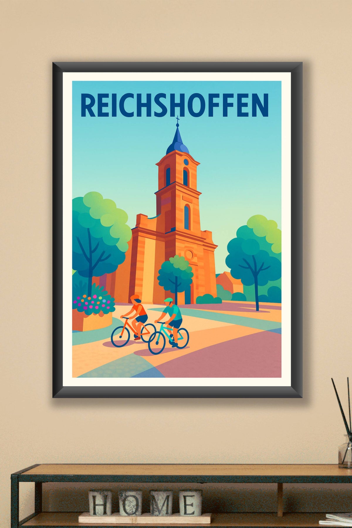 Affiche de Reichshoffen - Charme paisible de la campagne alsacienne