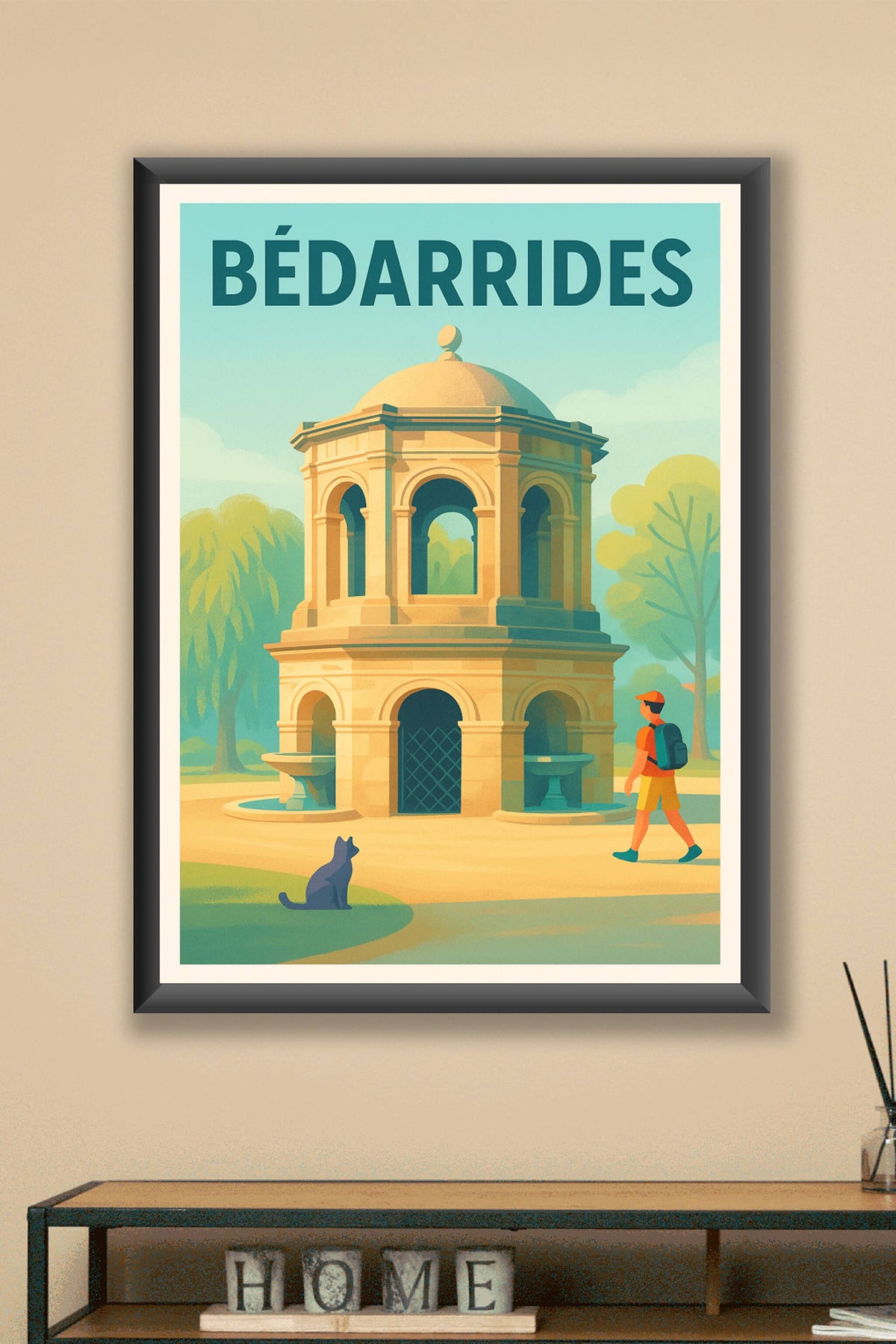 Affiche de Bédarrides - Charme et sérénité au cœur de la Provence