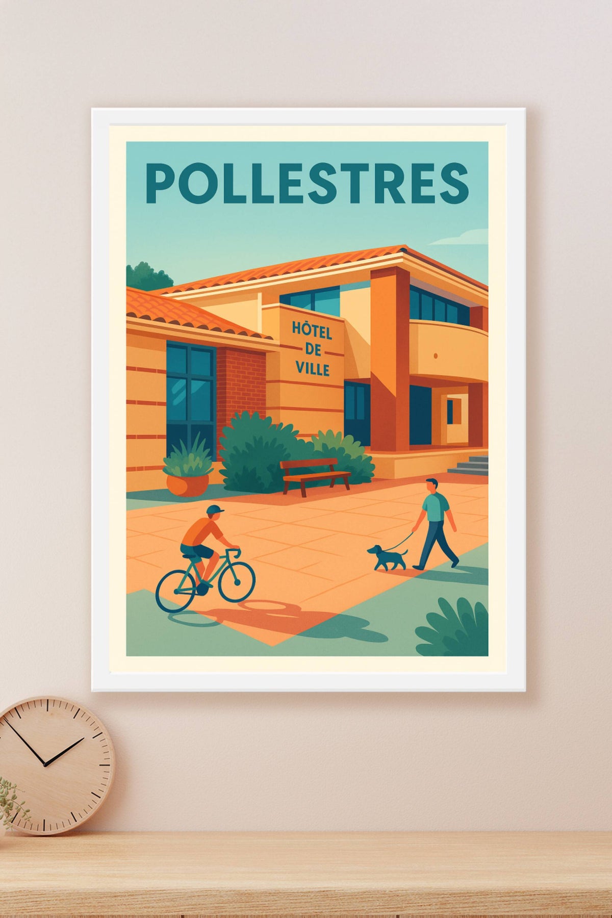 Affiche de Pollestres - Charme et sérénité au cœur de la ville