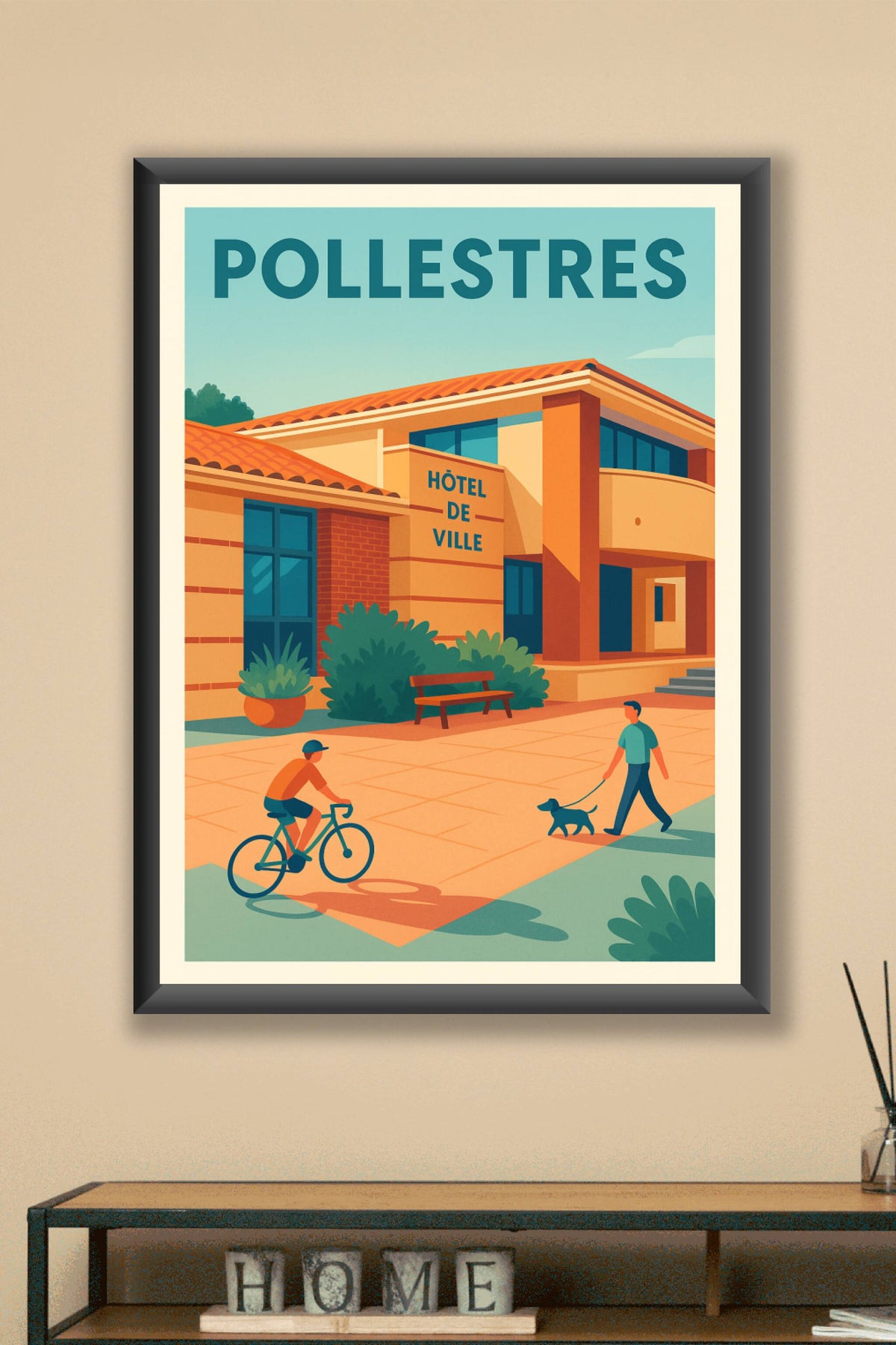 Affiche de Pollestres - Charme et sérénité au cœur de la ville