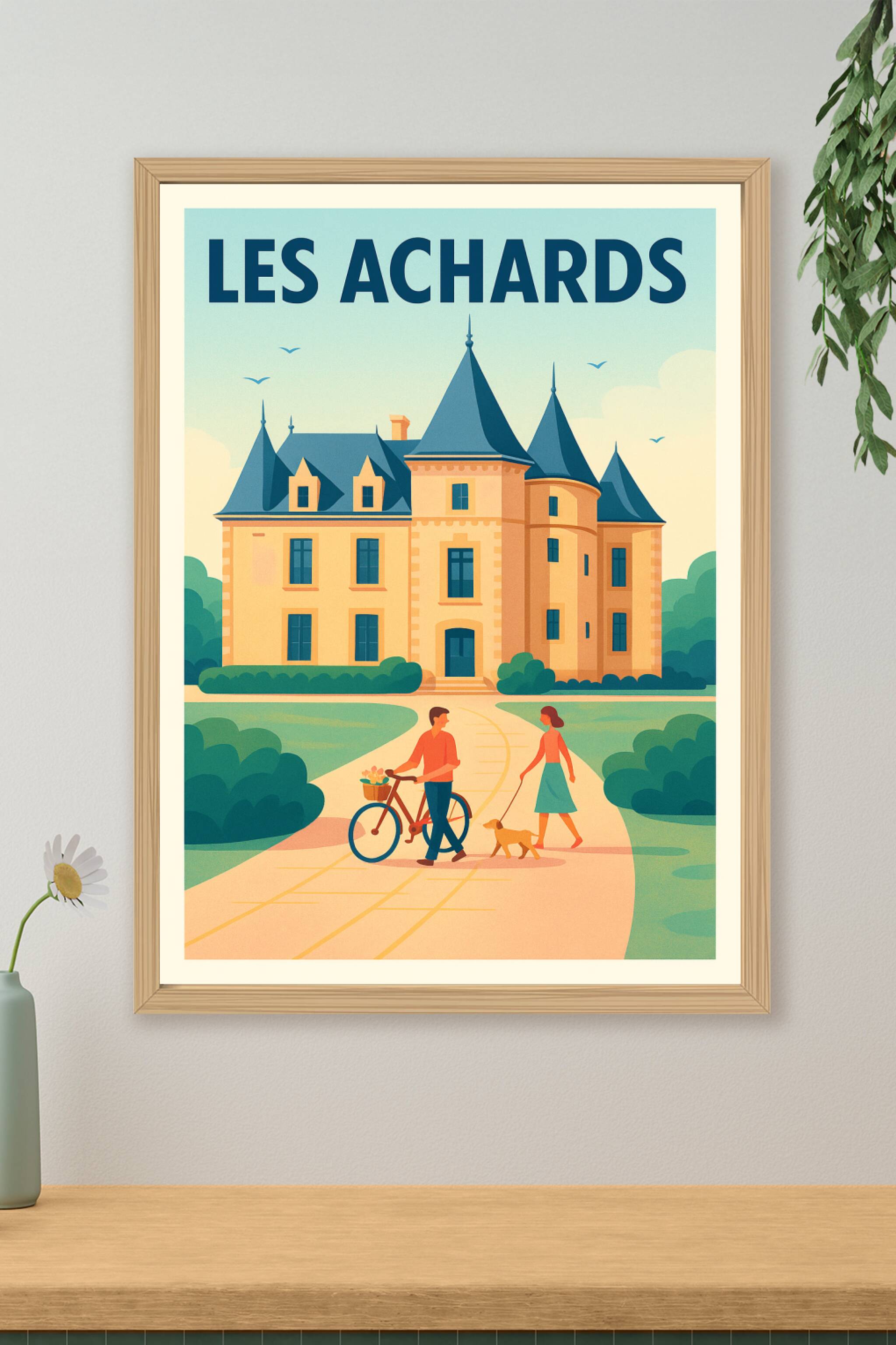 Affiche de Les Achards - Élégance et sérénité au cœur du patrimoine