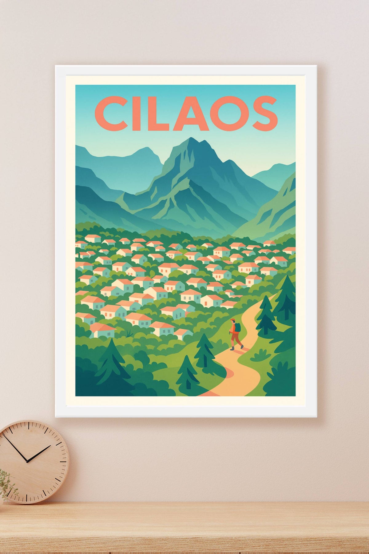 Affiche de Cilaos - Échappée belle au cœur des montagnes réunionnaises