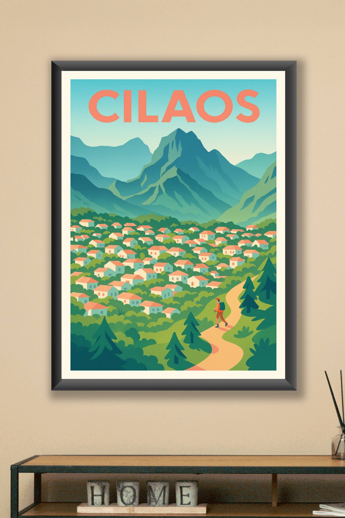 Affiche de Cilaos - Échappée belle au cœur des montagnes réunionnaises