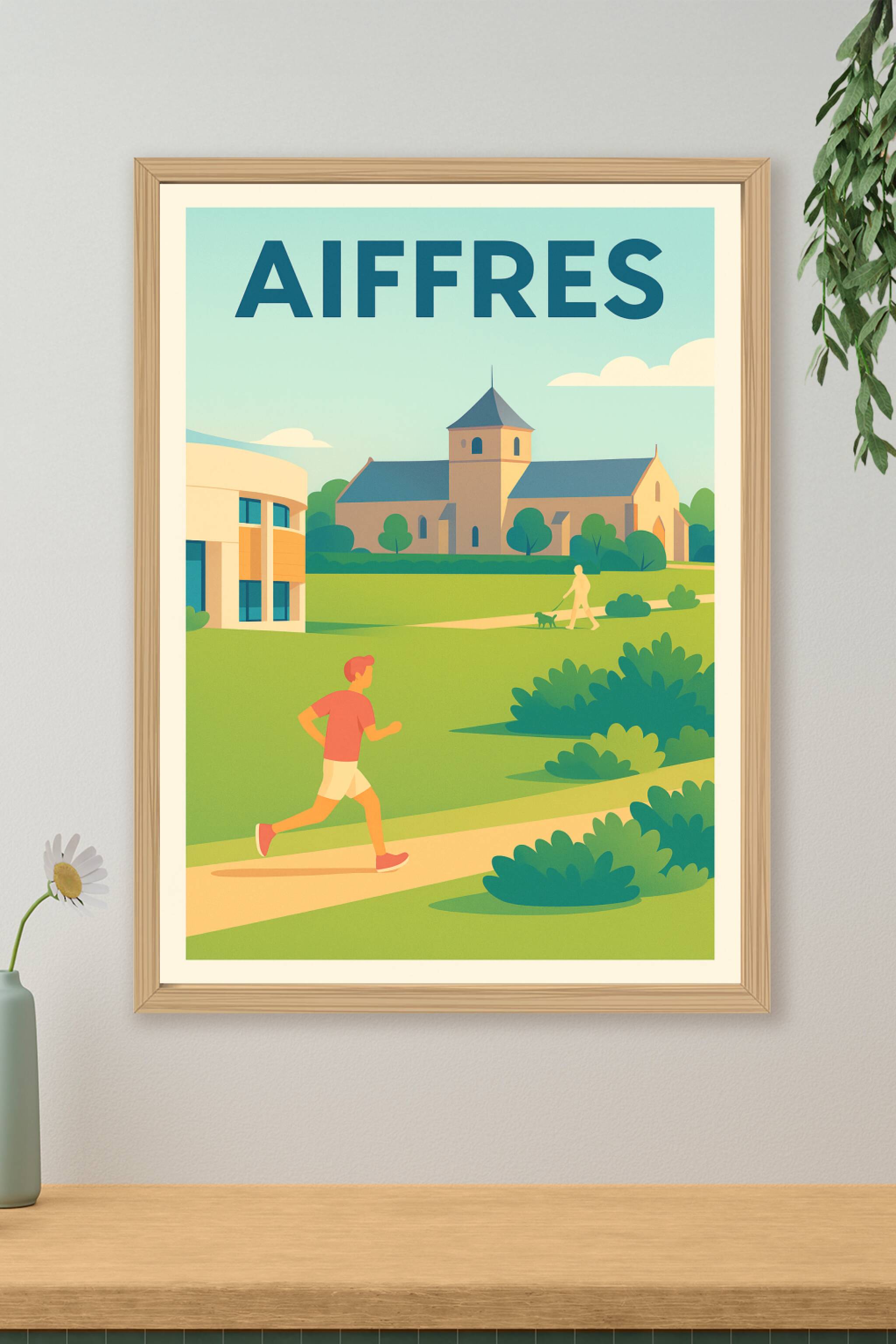 Affiche de Aiffres - Un havre de sérénité et de nature en plein cœur de la ville