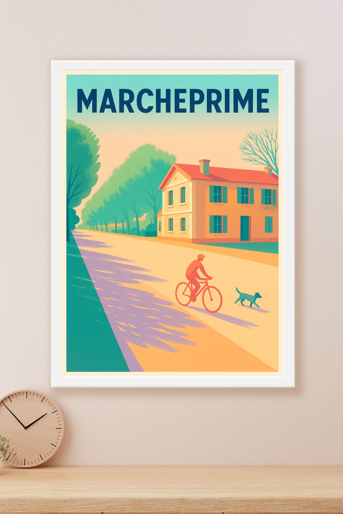 Affiche de Marcheprime - Authenticité et sérénité au quotidien