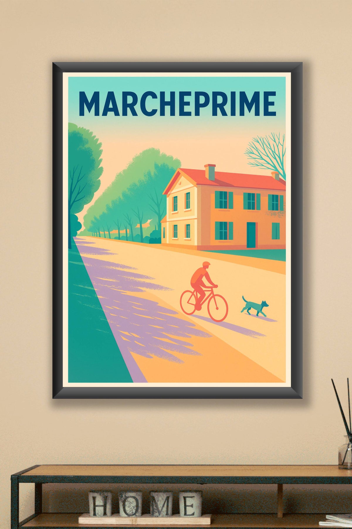 Affiche de Marcheprime - Authenticité et sérénité au quotidien