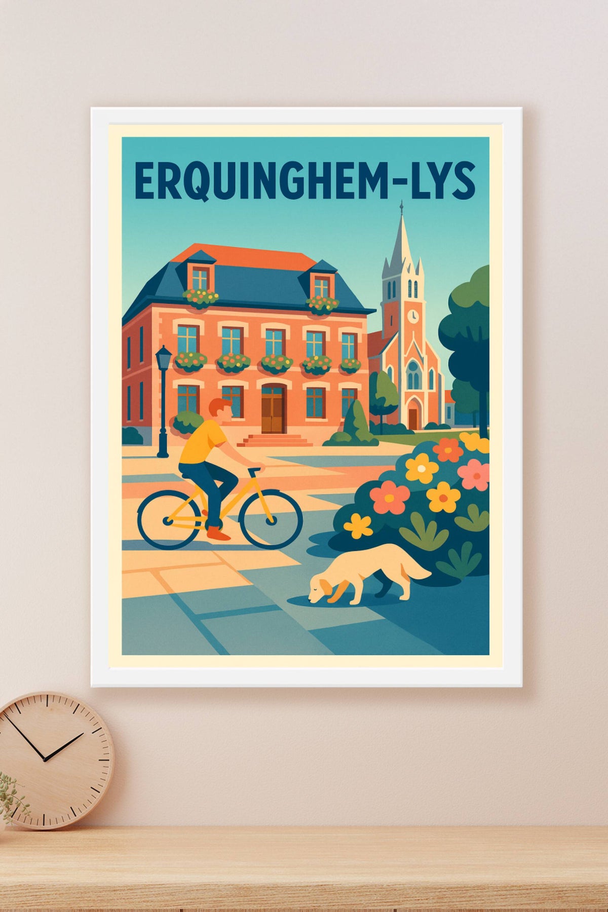 Affiche de Erquinghem-Lys - Flânerie tranquille au cœur de la ville