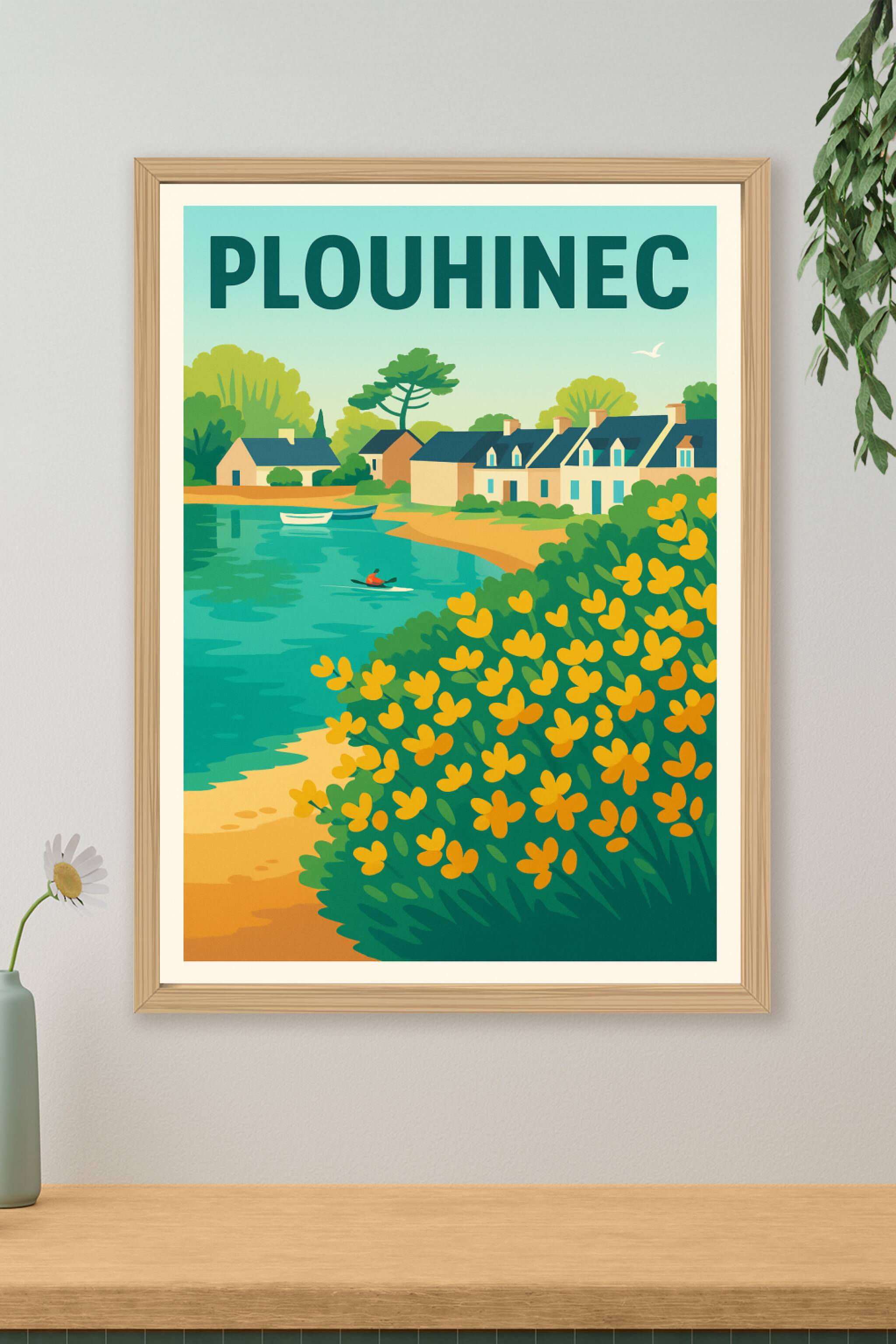 Affiche de Plouhinec - Havre de paix breton