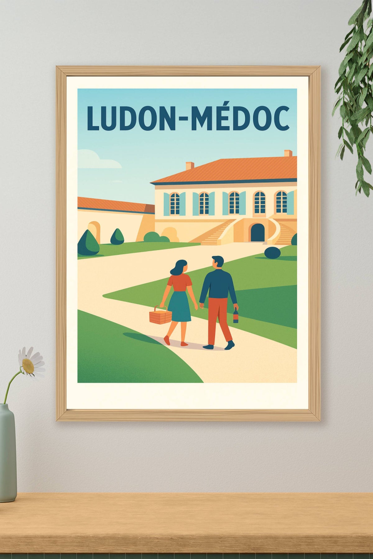 Affiche de Ludon-Médoc - Balade champêtre au cœur du vignoble