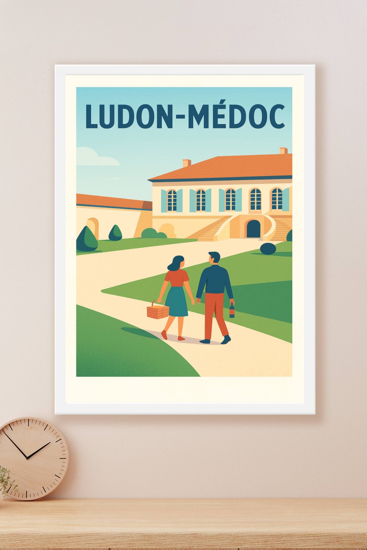 Affiche de Ludon-Médoc - Balade champêtre au cœur du vignoble