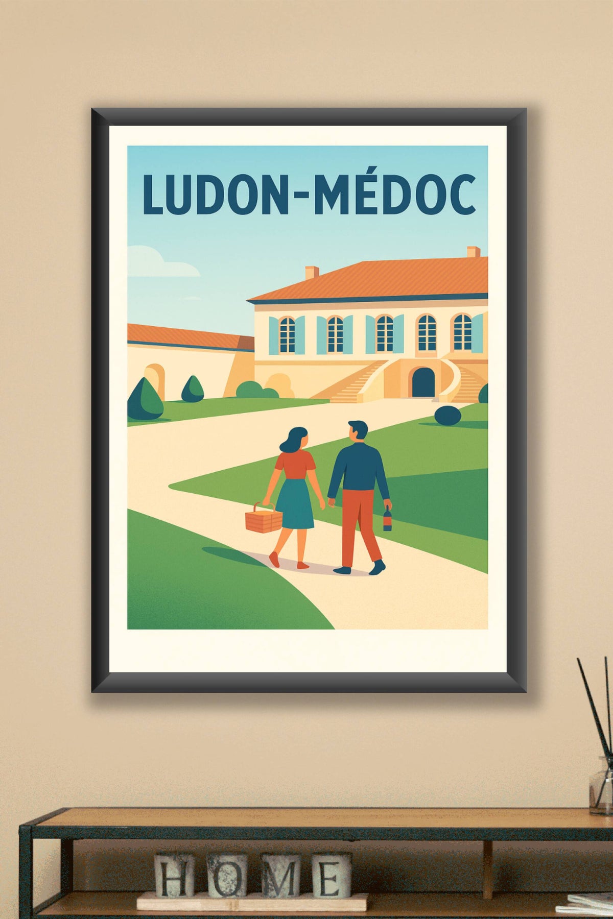 Affiche de Ludon-Médoc - Balade champêtre au cœur du vignoble