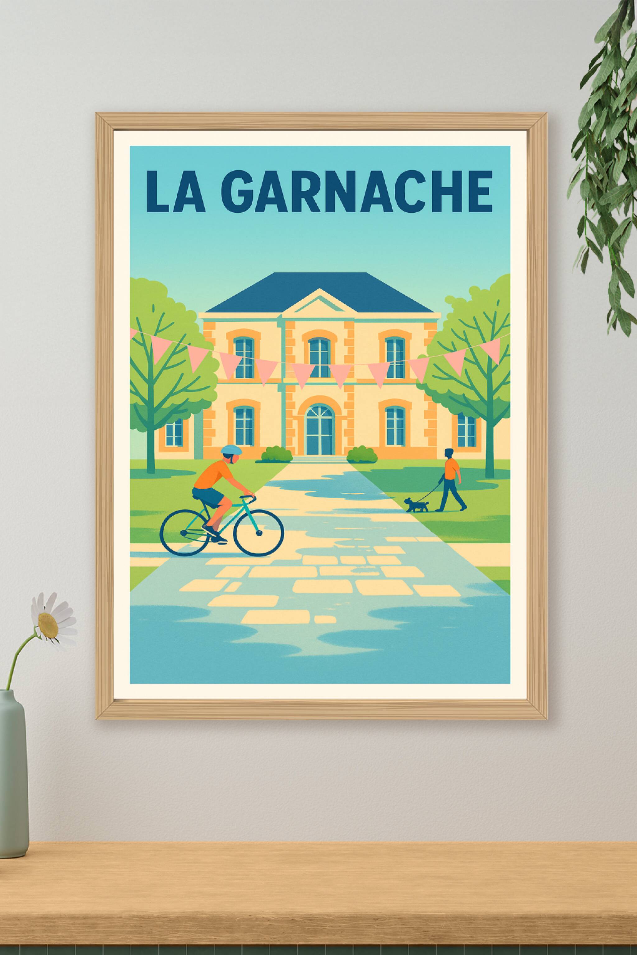 Affiche de La Garnache - Charme bucolique et douceur de vivre