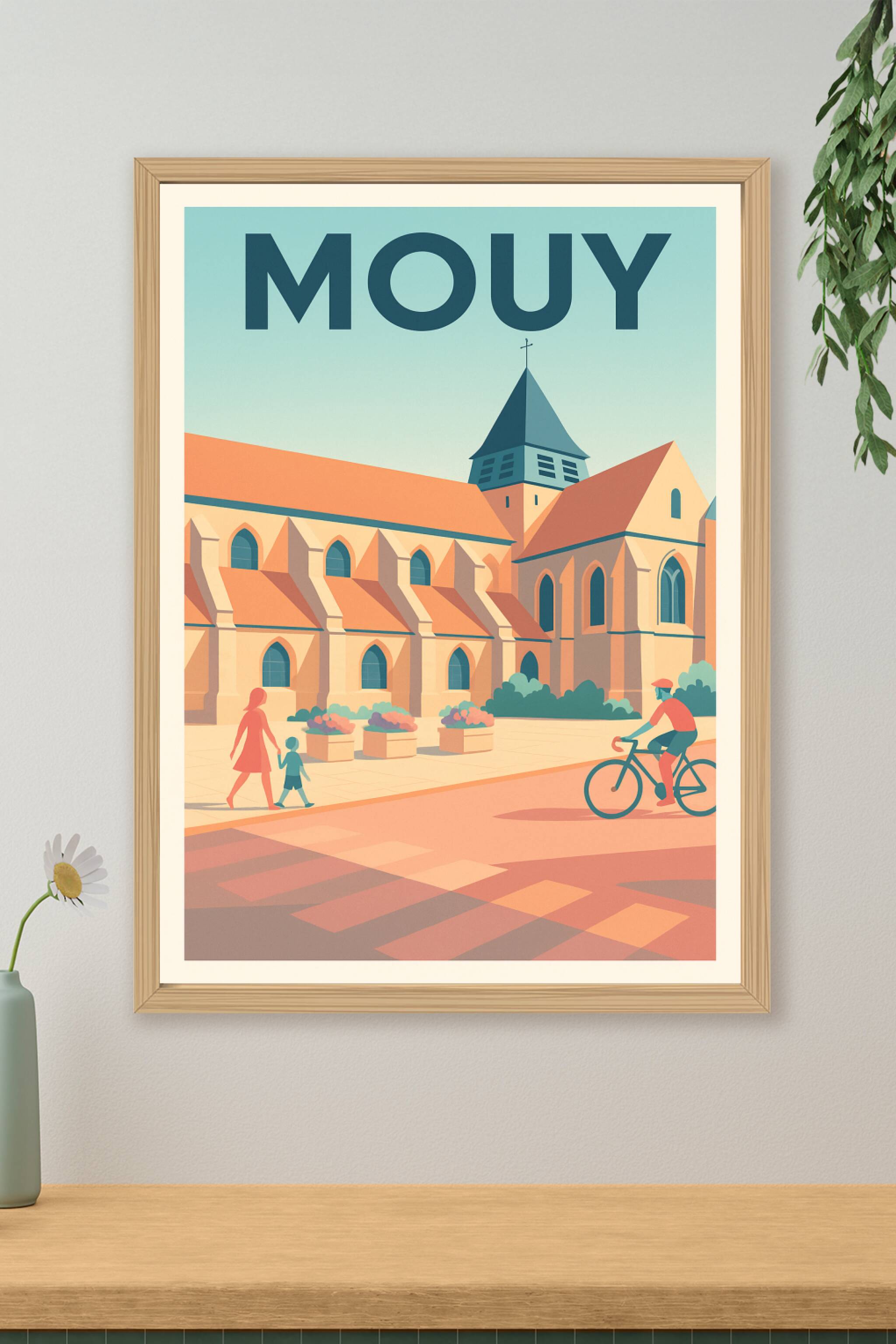 Affiche de Mouy - Charme et sérénité au cœur de la ville