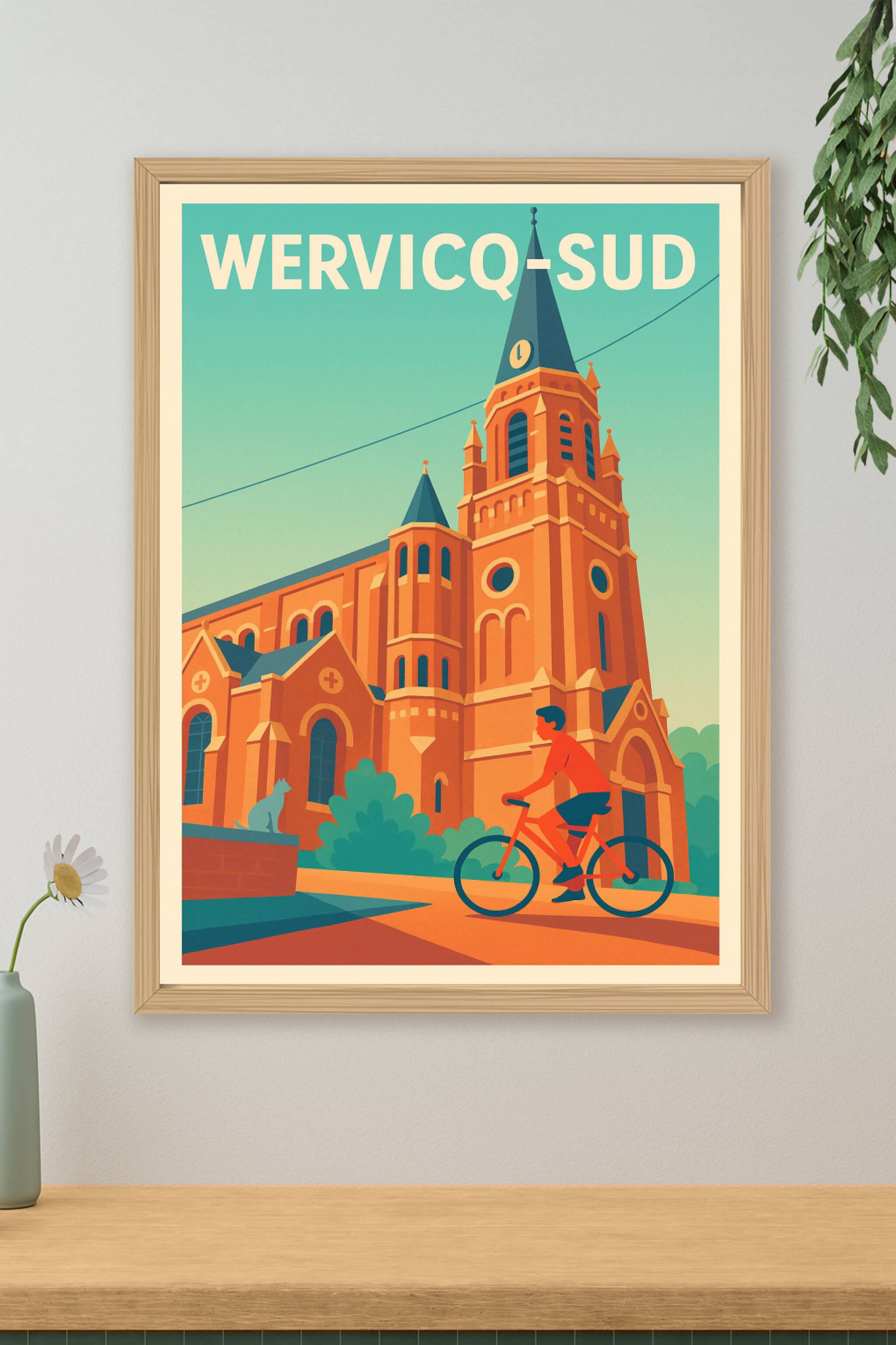 Affiche de Wervicq-Sud - Entre patrimoine et douceur de vivre