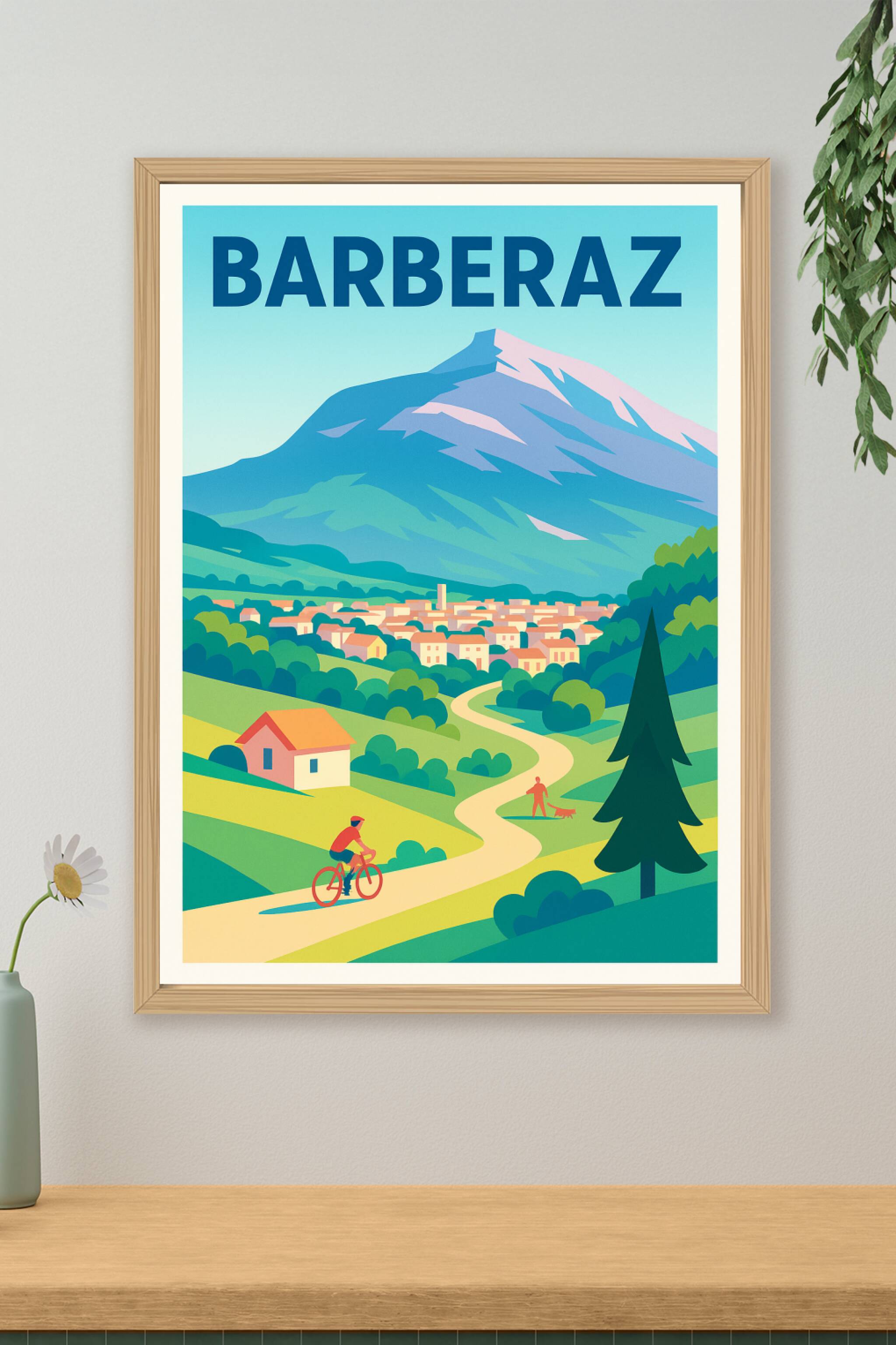 Affiche de Barberaz - L'appel de la nature et du plein air