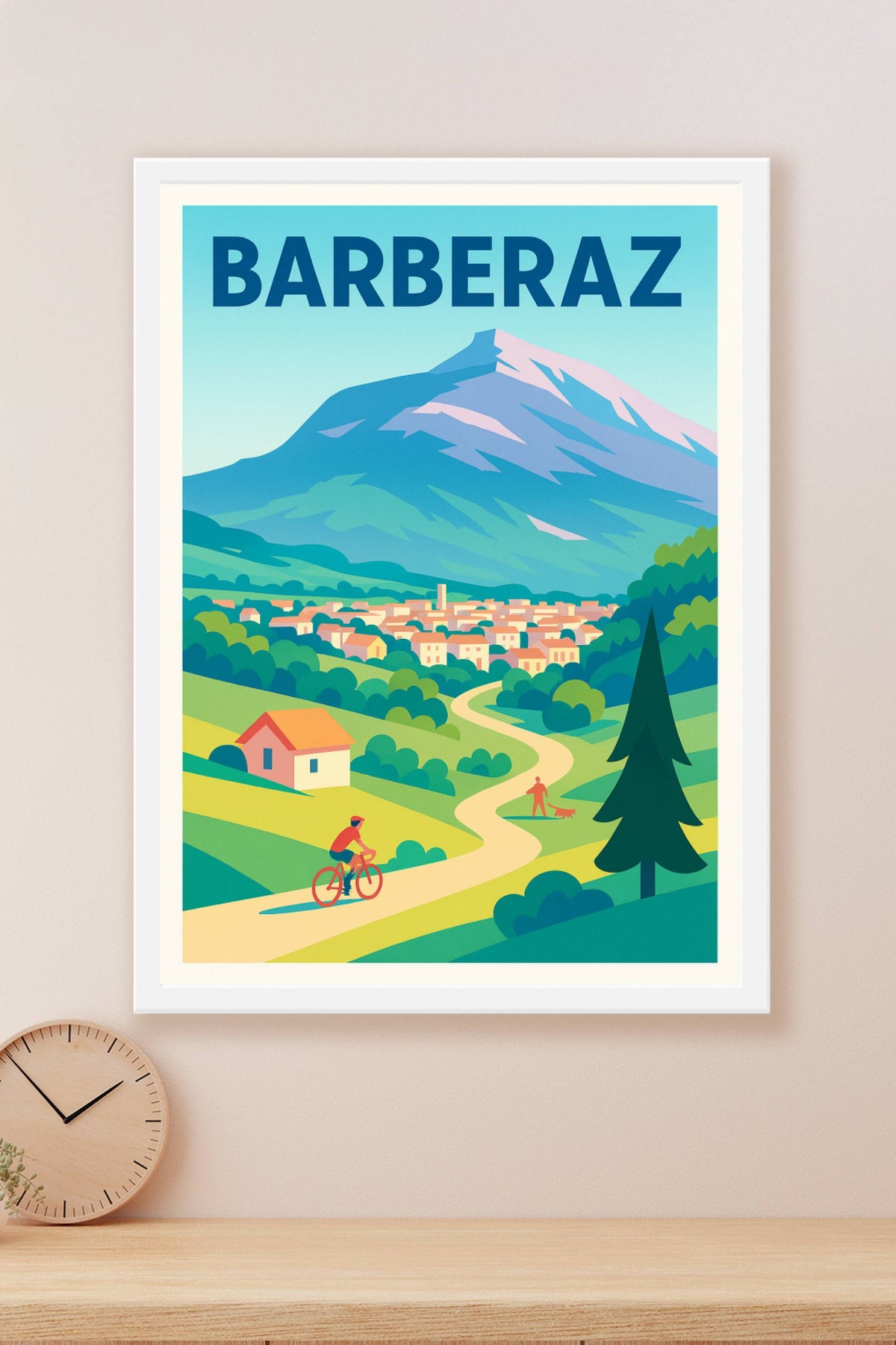 Affiche de Barberaz - L'appel de la nature et du plein air