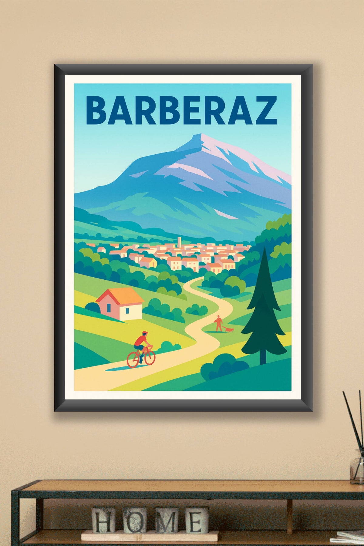 Affiche de Barberaz - L'appel de la nature et du plein air