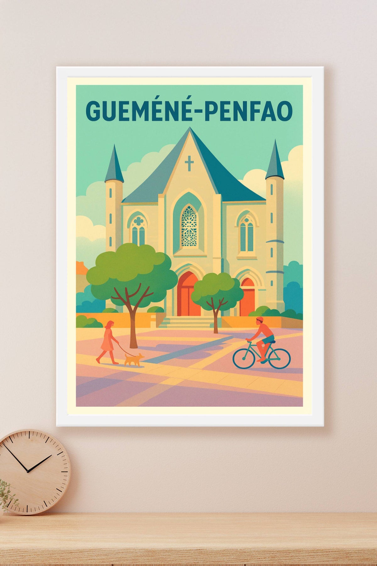 Affiche de Guémené-Penfao - Charme et sérénité au cœur de la Bretagne
