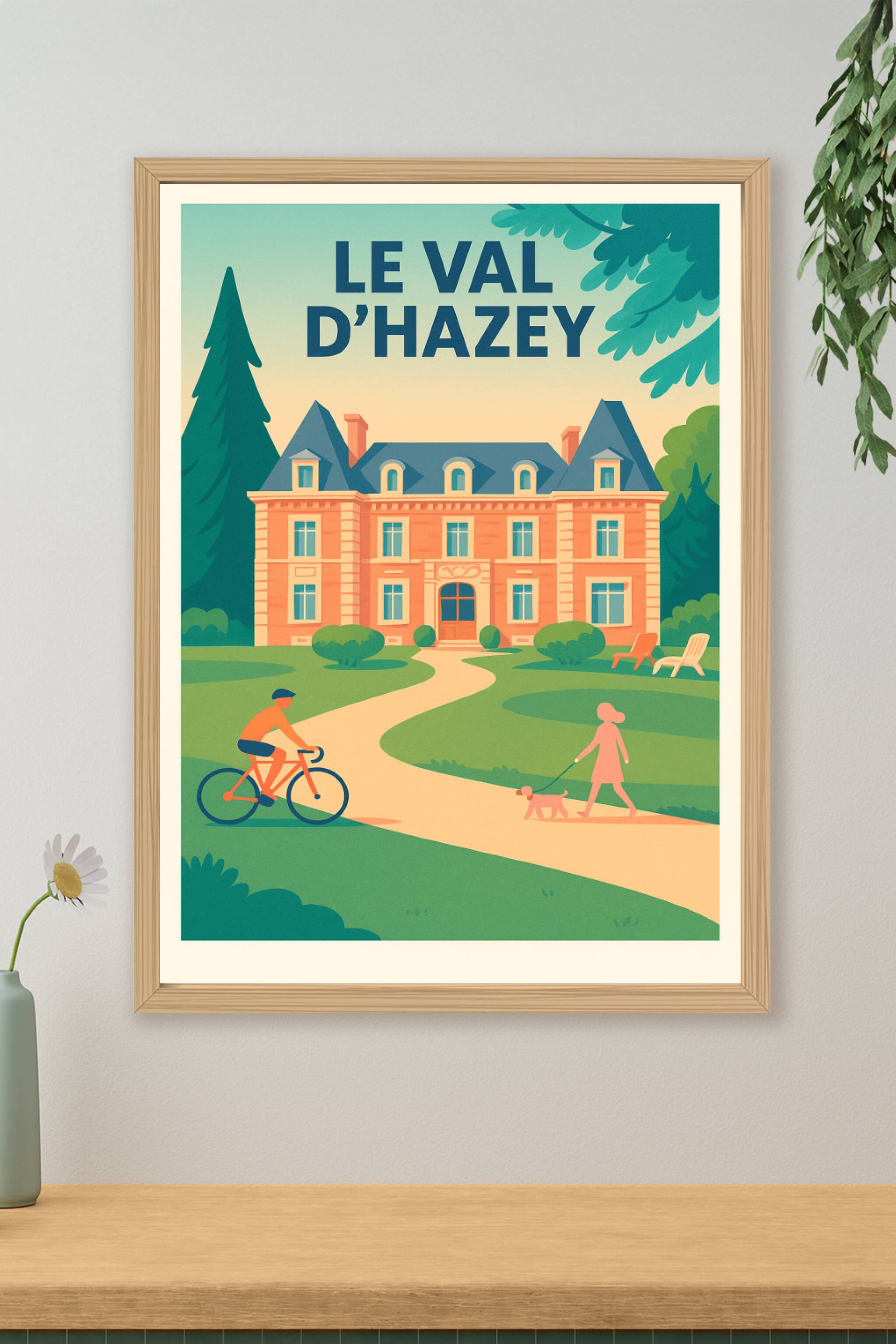 Affiche de Le Val d'Hazey - Élégance et douceur de vivre