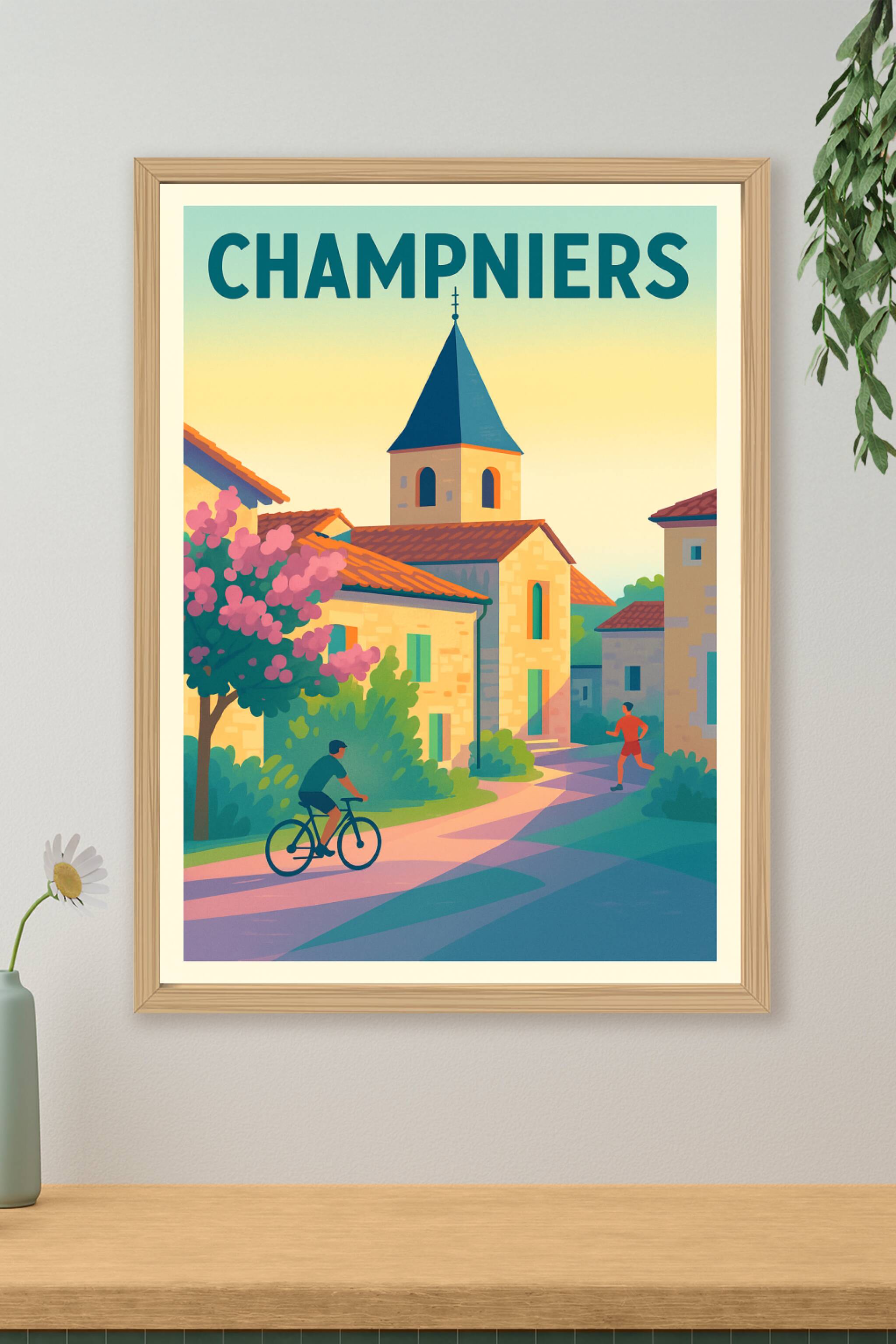 Affiche de Champniers - Charme et sérénité au cœur du village