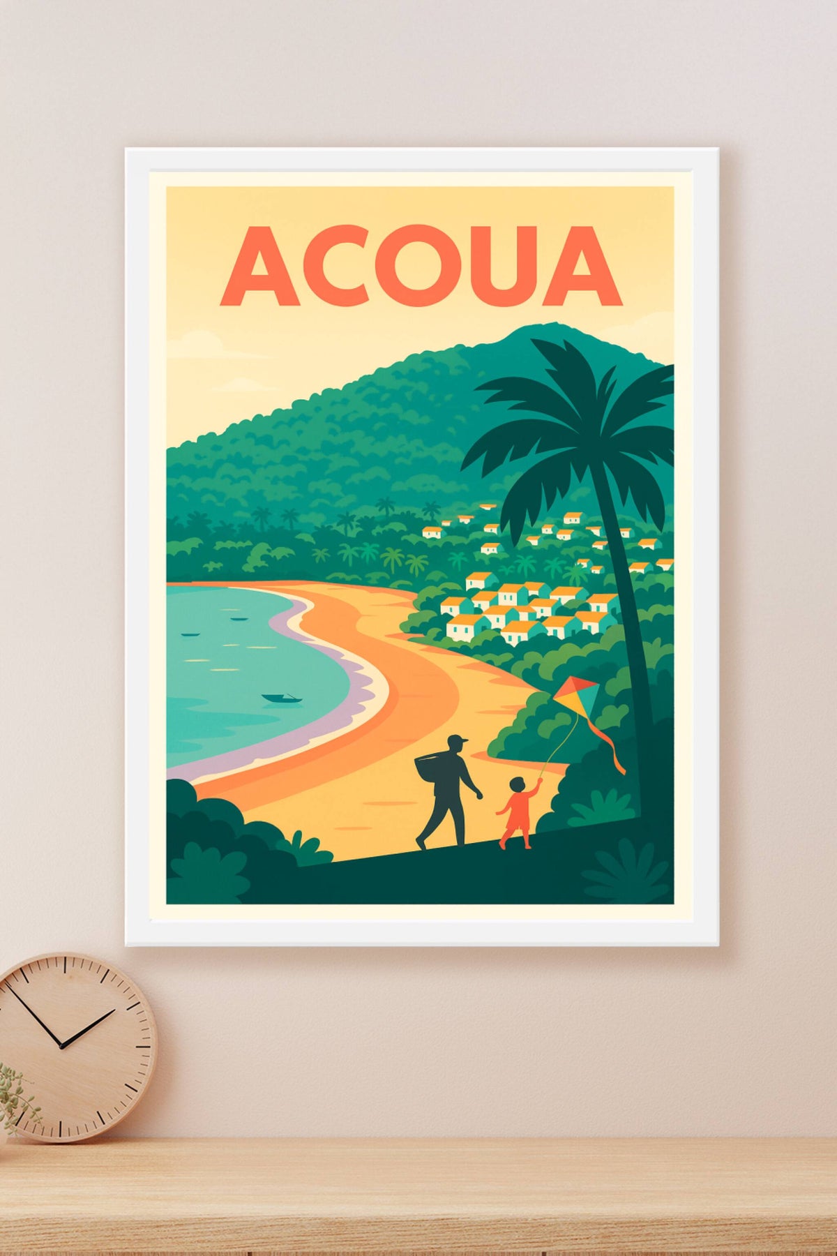 Affiche de Acoua - Évasion tropicale au bord de la mer