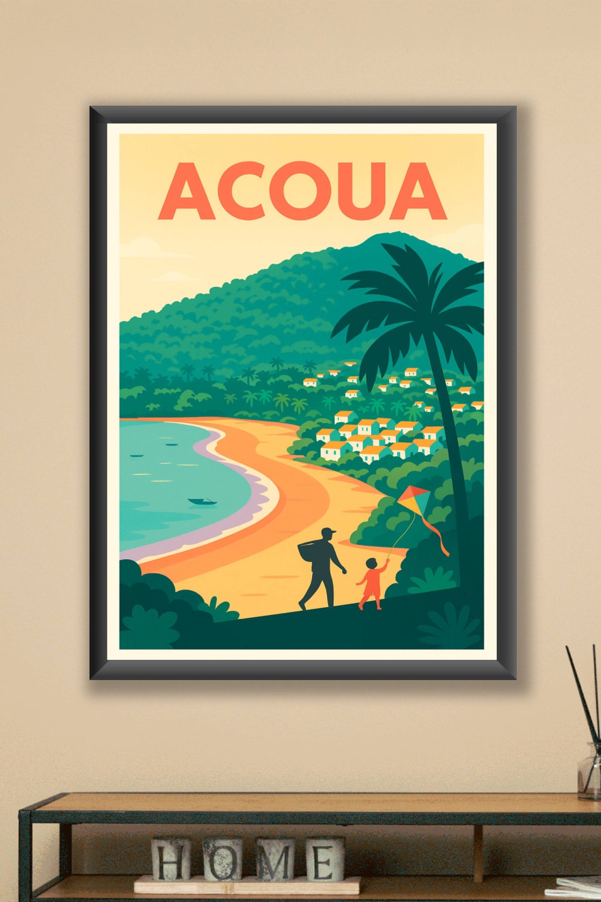 Affiche de Acoua - Évasion tropicale au bord de la mer