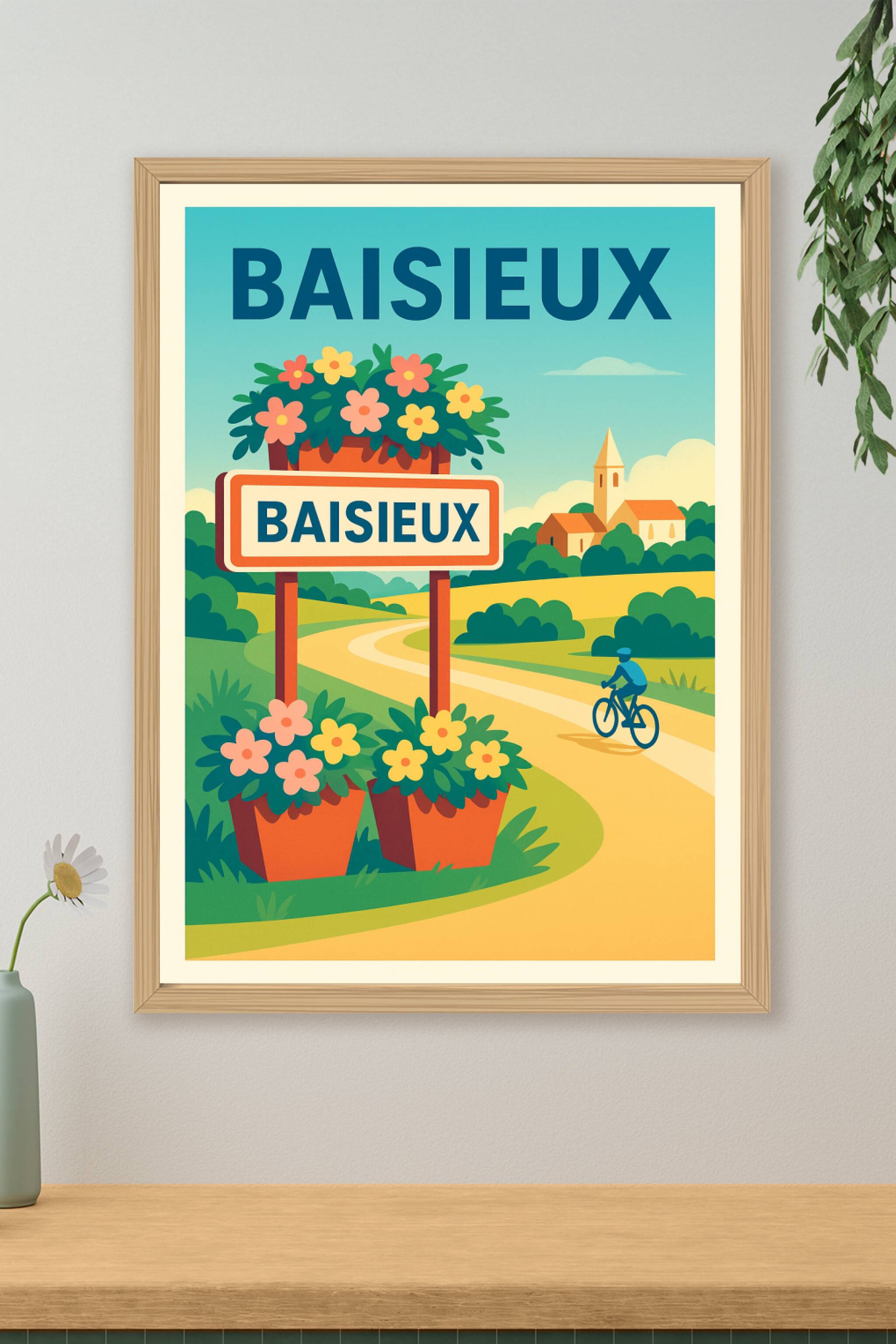 Affiche de Baisieux - Charme et nature à l'entrée du village
