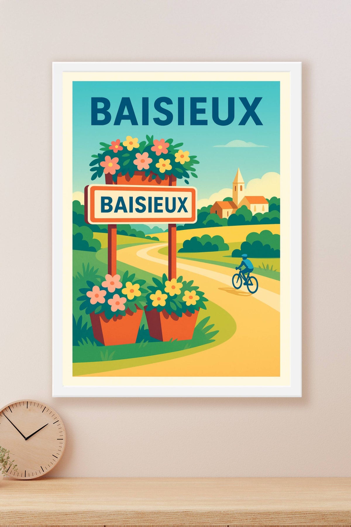 Affiche de Baisieux - Charme et nature à l'entrée du village