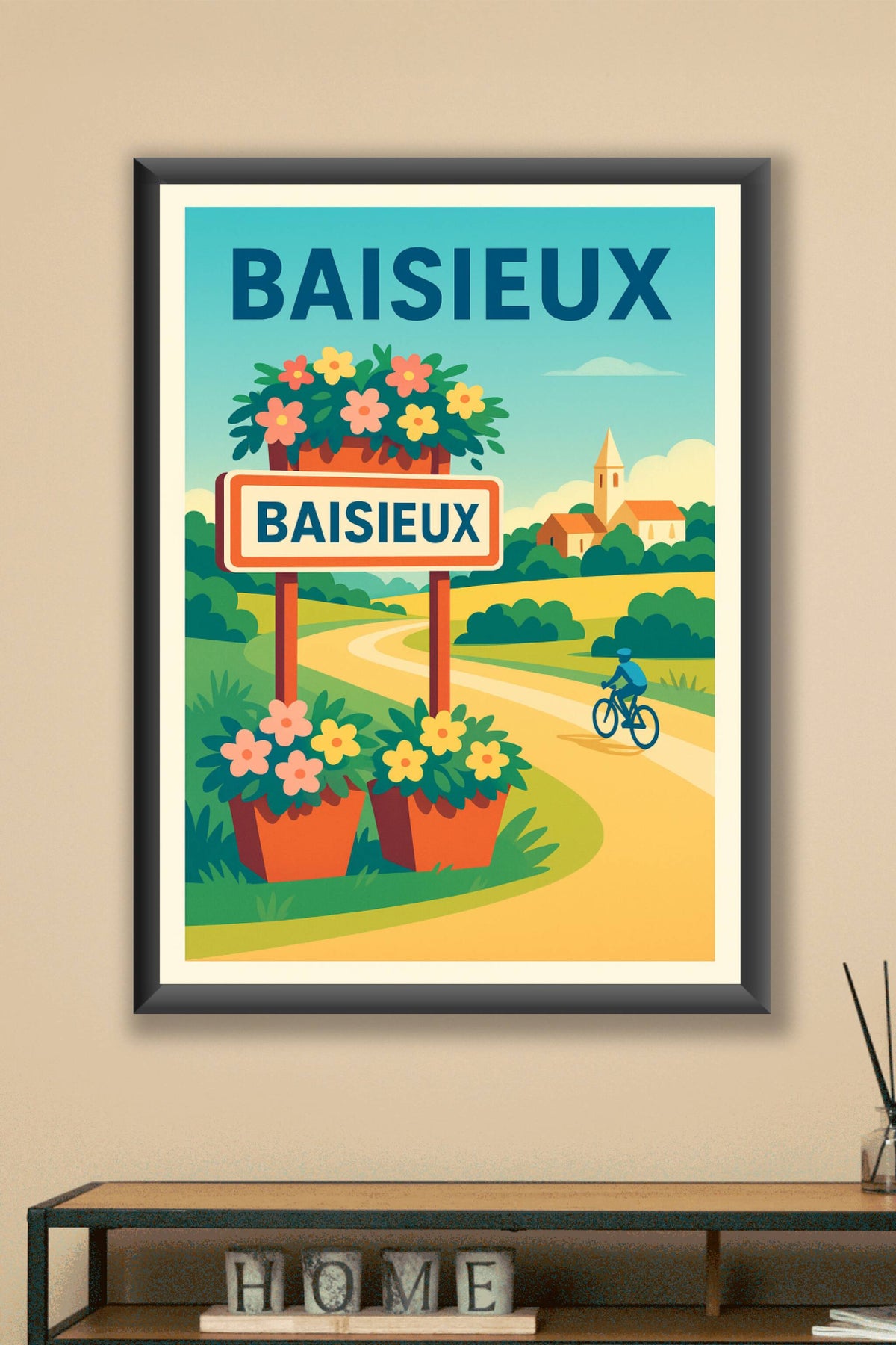 Affiche de Baisieux - Charme et nature à l'entrée du village