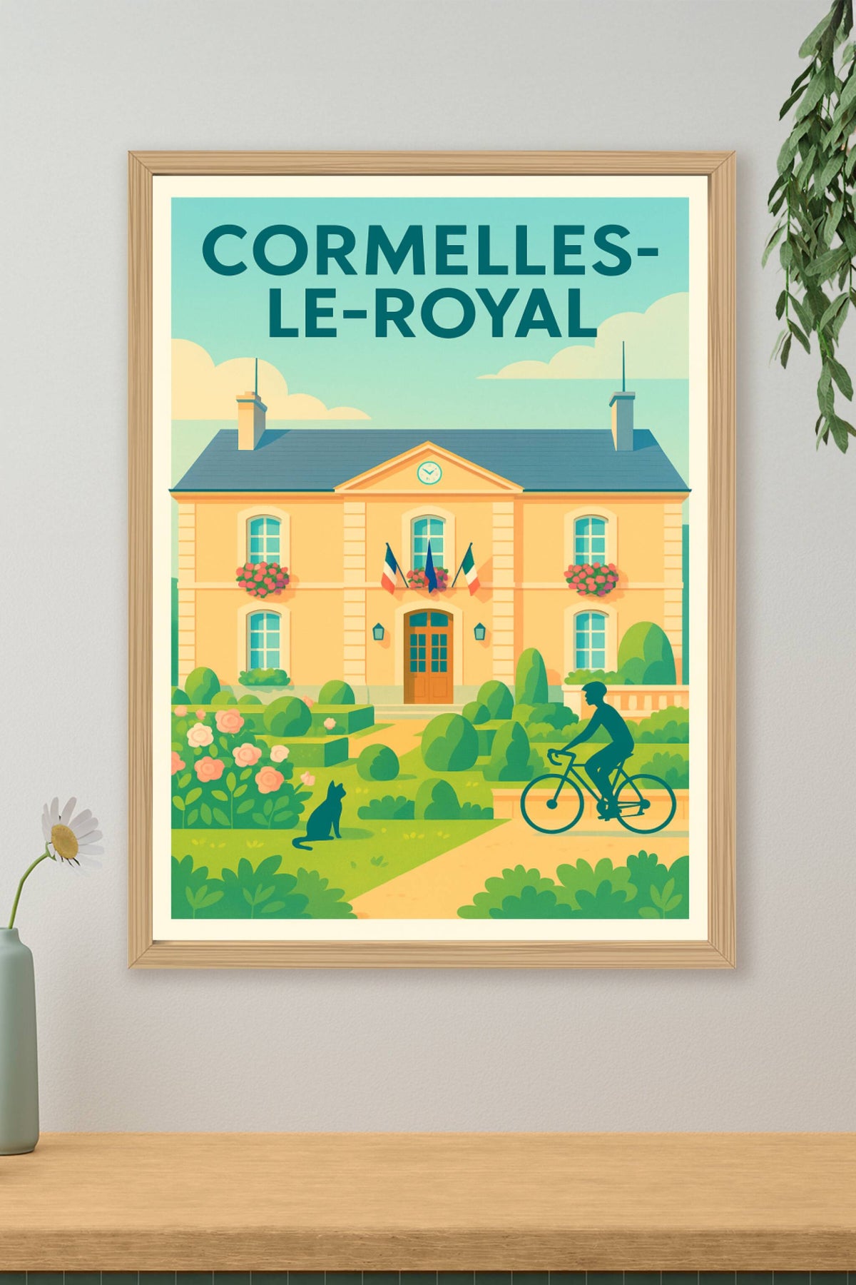 Affiche de Cormelles-le-Royal - Harmonie et cadre bucolique