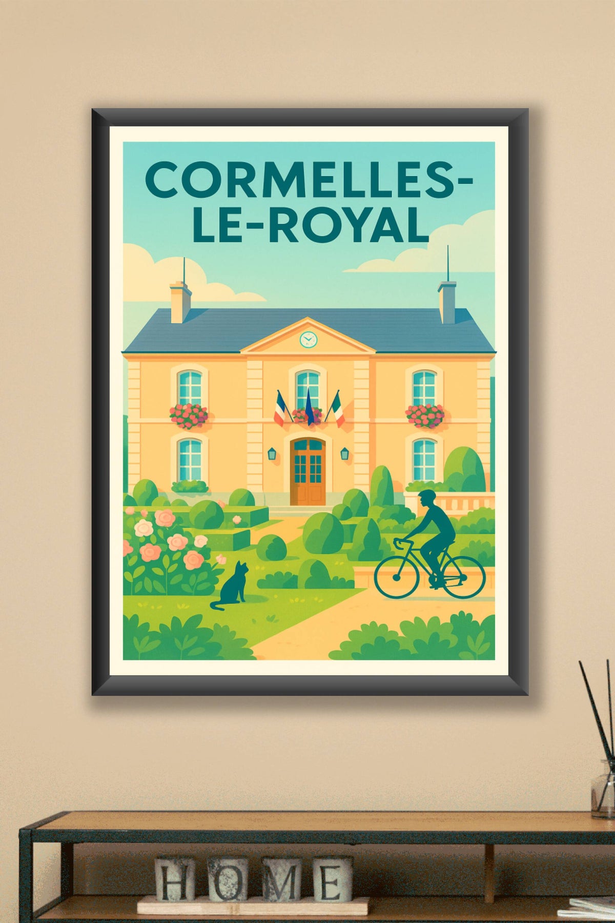Affiche de Cormelles-le-Royal - Harmonie et cadre bucolique