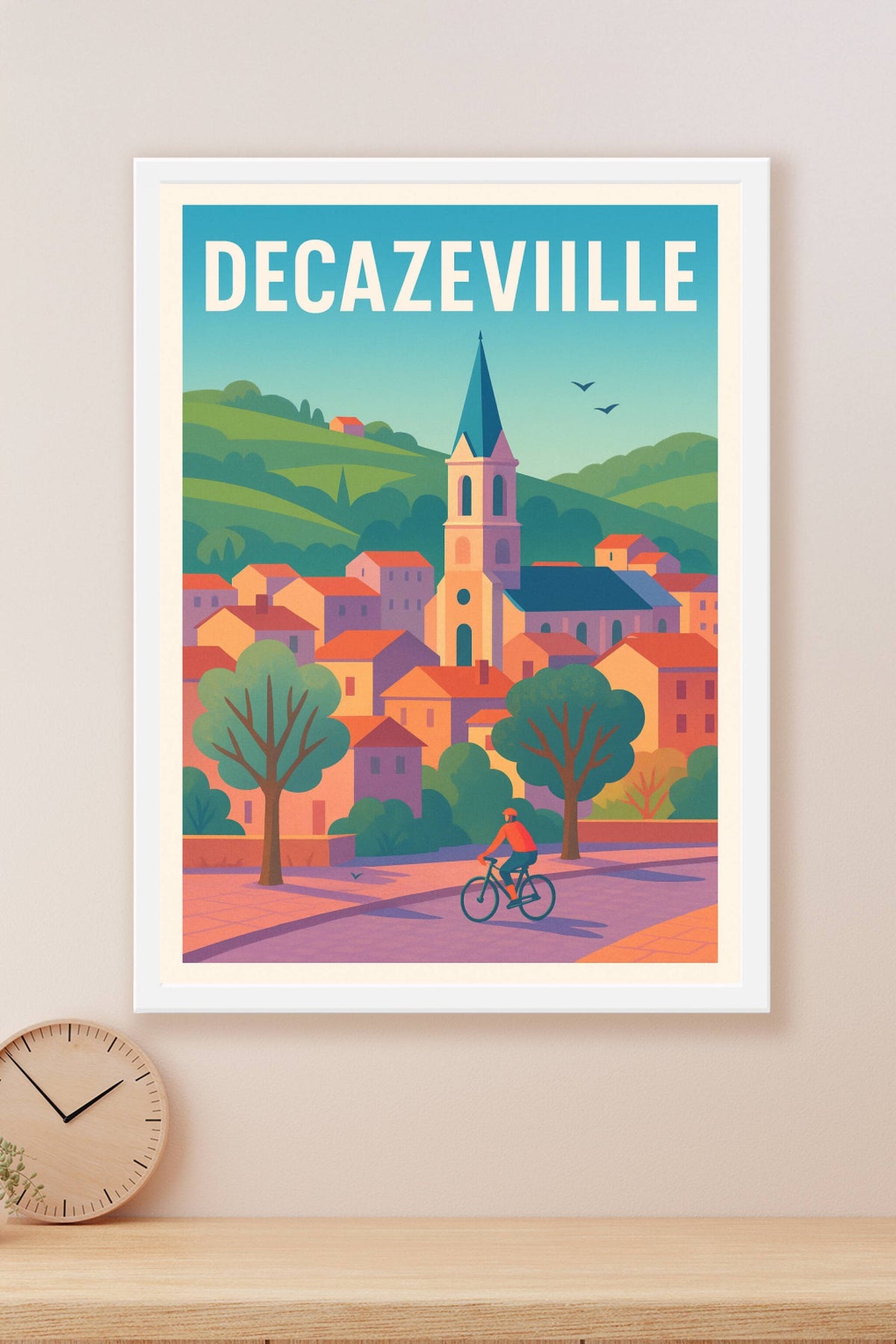 Affiche de Decazeville - Charme et sérénité au cœur du Sud-Ouest