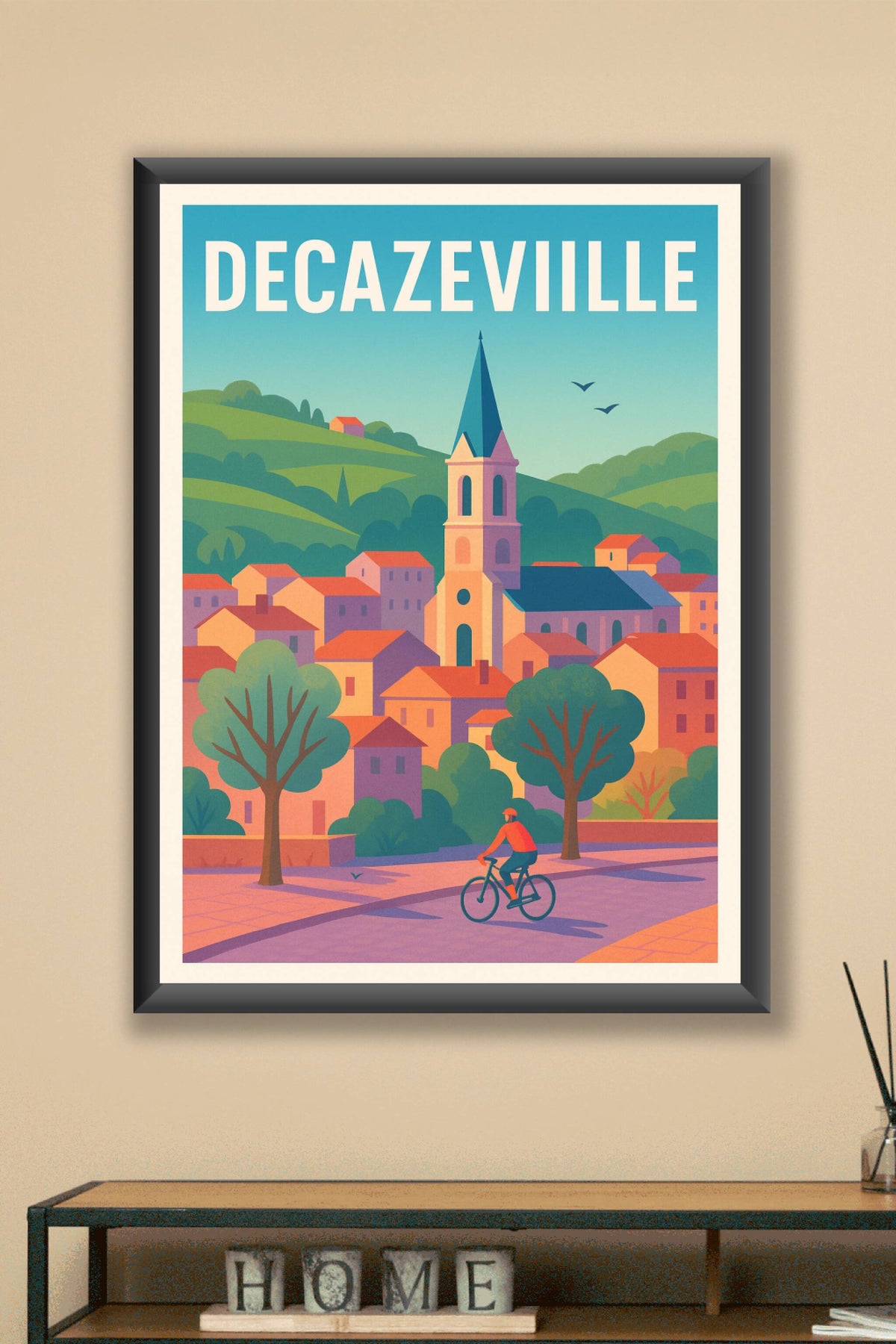 Affiche de Decazeville - Charme et sérénité au cœur du Sud-Ouest