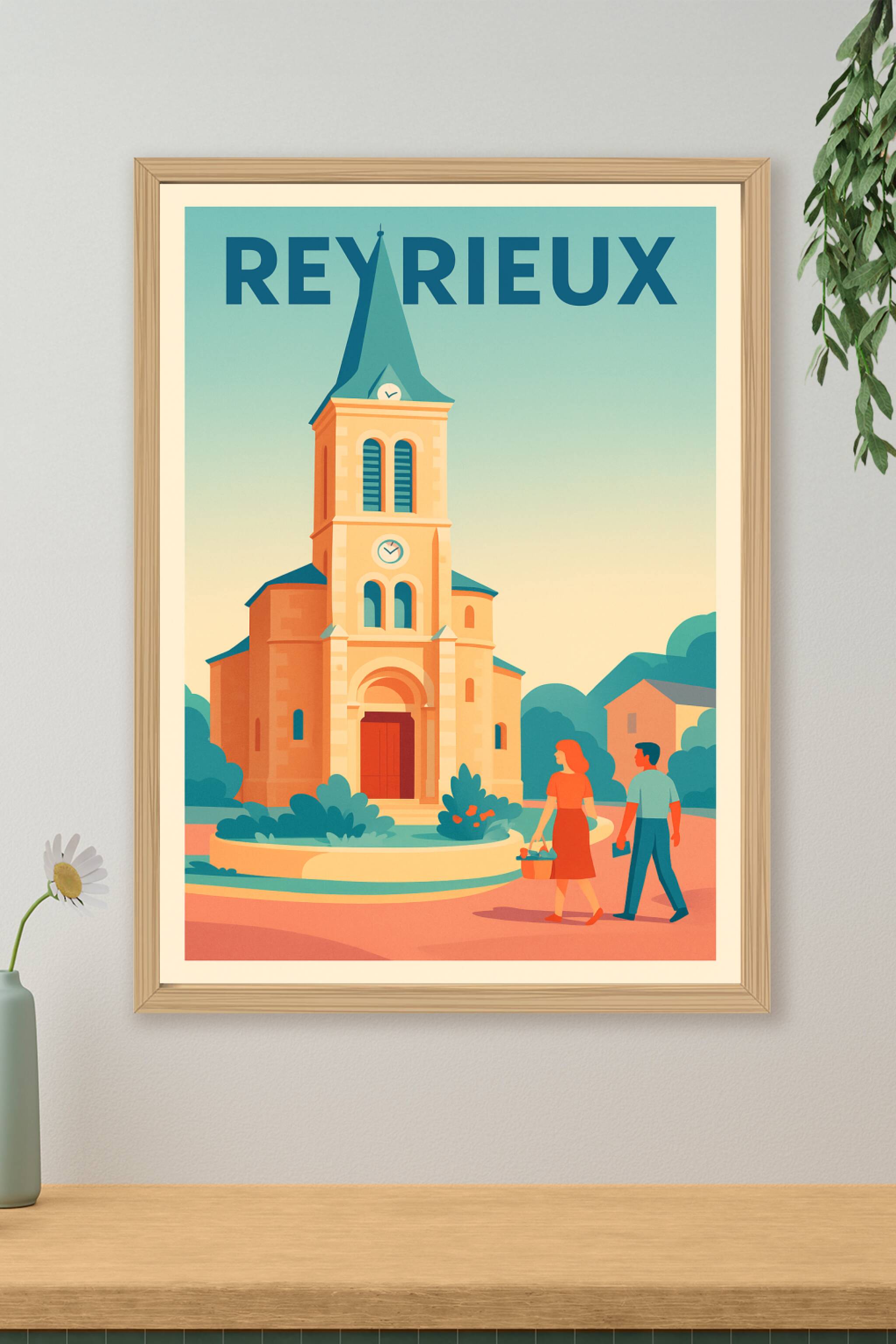 Affiche de Reyrieux - Charme et Sérénité au Cœur du Village