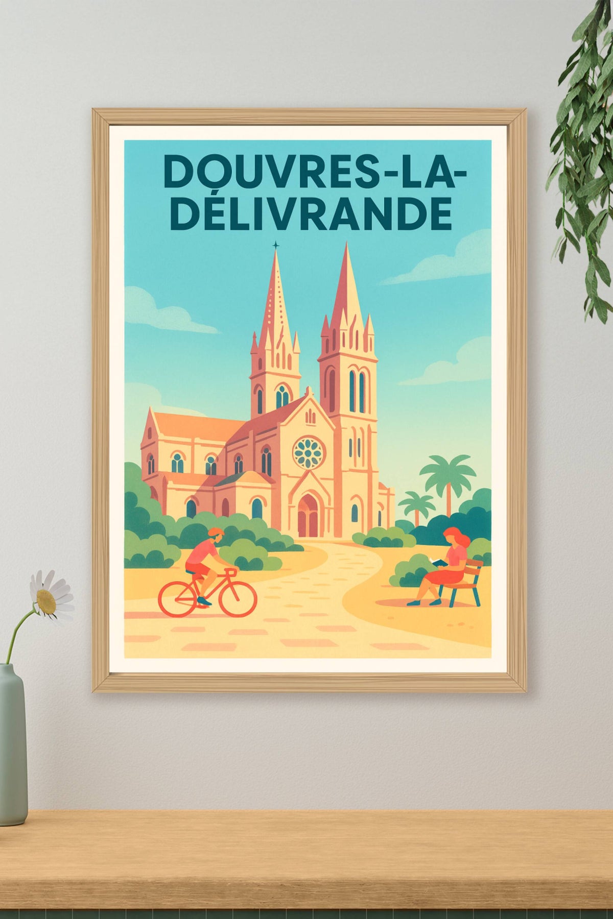 Affiche de Douvres-la-Délivrande - Charme paisible entre nature et patrimoine