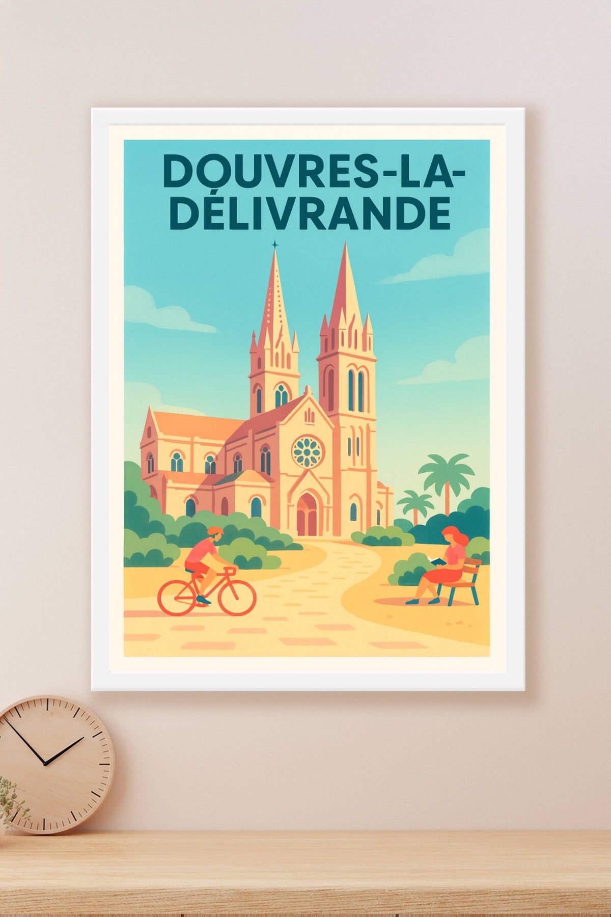 Affiche de Douvres-la-Délivrande - Charme paisible entre nature et patrimoine