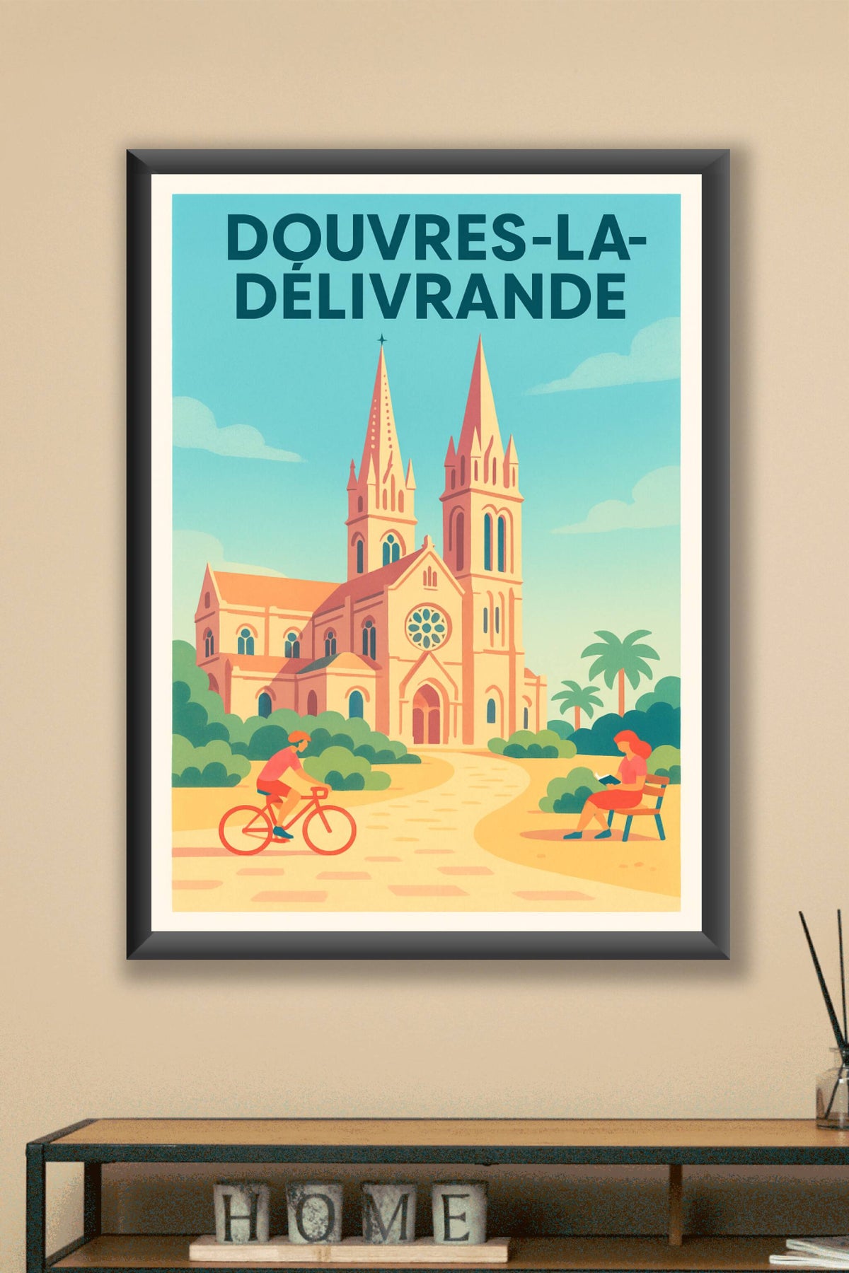 Affiche de Douvres-la-Délivrande - Charme paisible entre nature et patrimoine