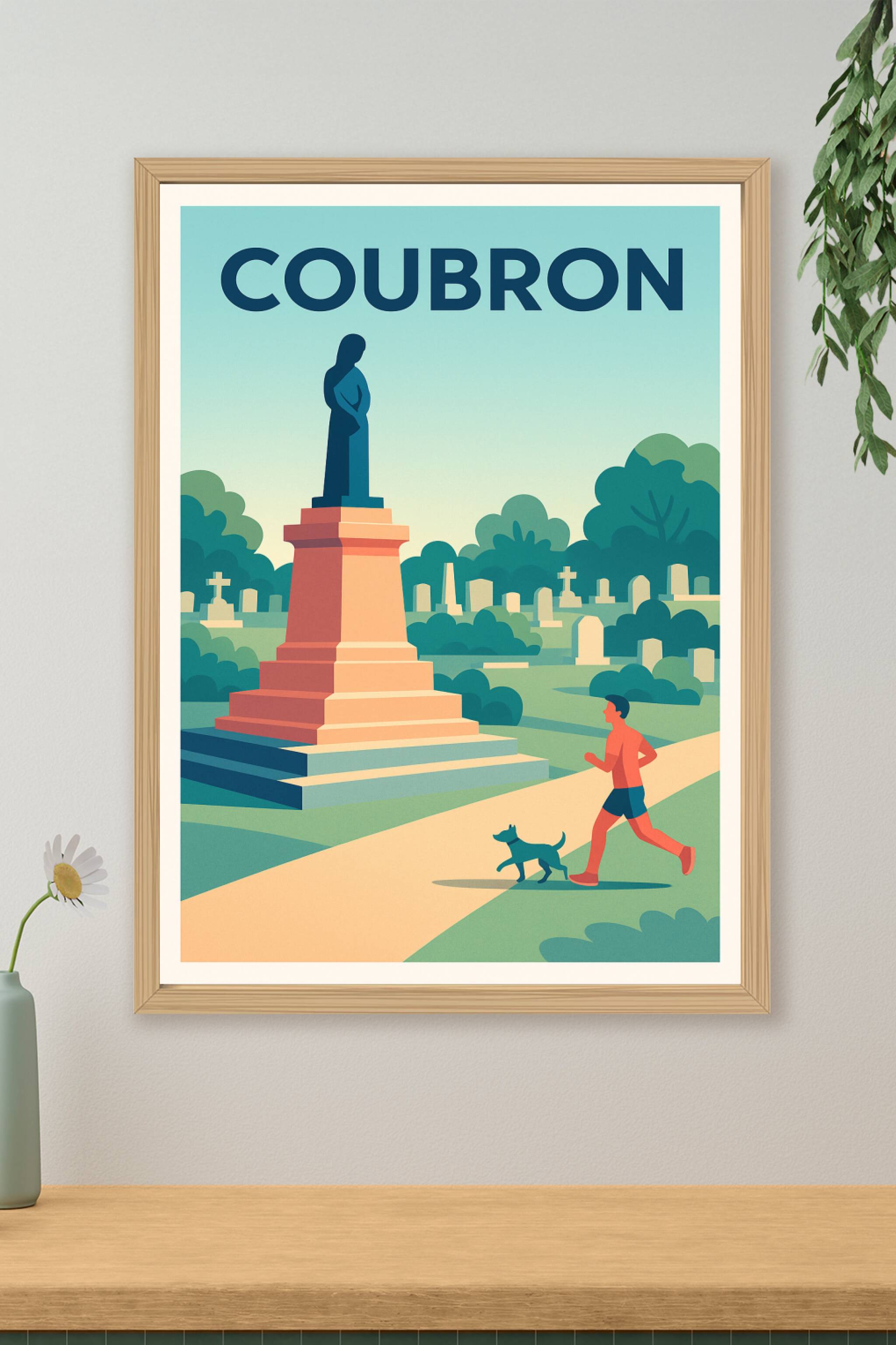 Affiche de Coubron - Évasion et sérénité au parc communal