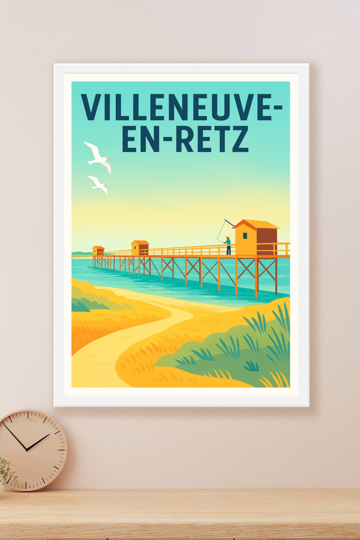 Affiche de Villeneuve-en-Retz - Escapade au bord de l’océan