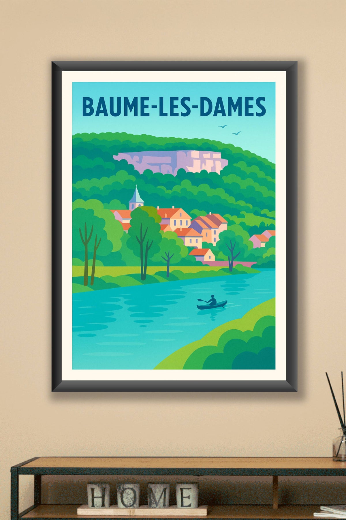 Affiche de Baume-les-Dames - Charme et quiétude en pleine nature