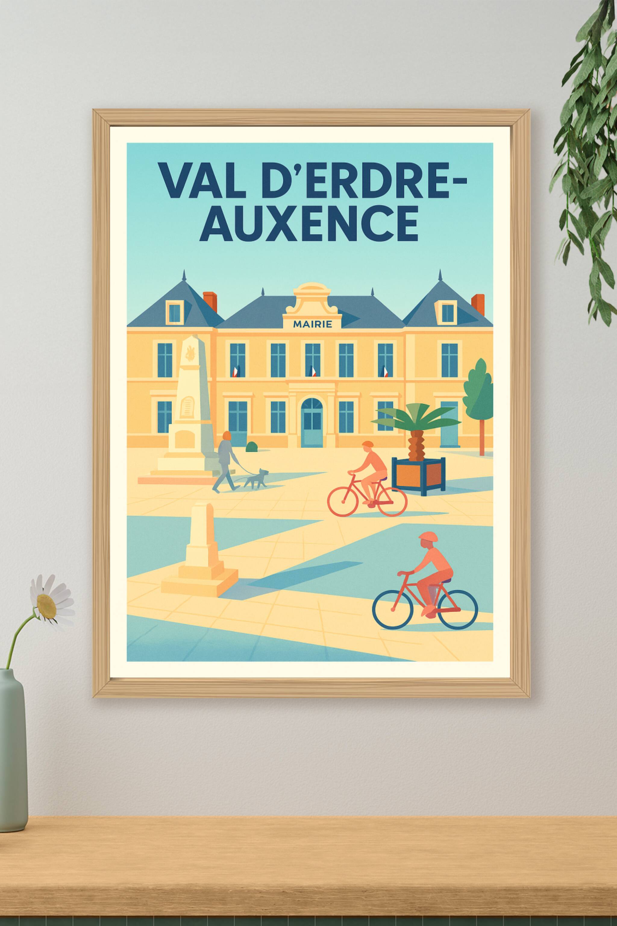 Affiche de Val d'Erdre-Auxence - Harmonie et douceur de vie au cœur du village