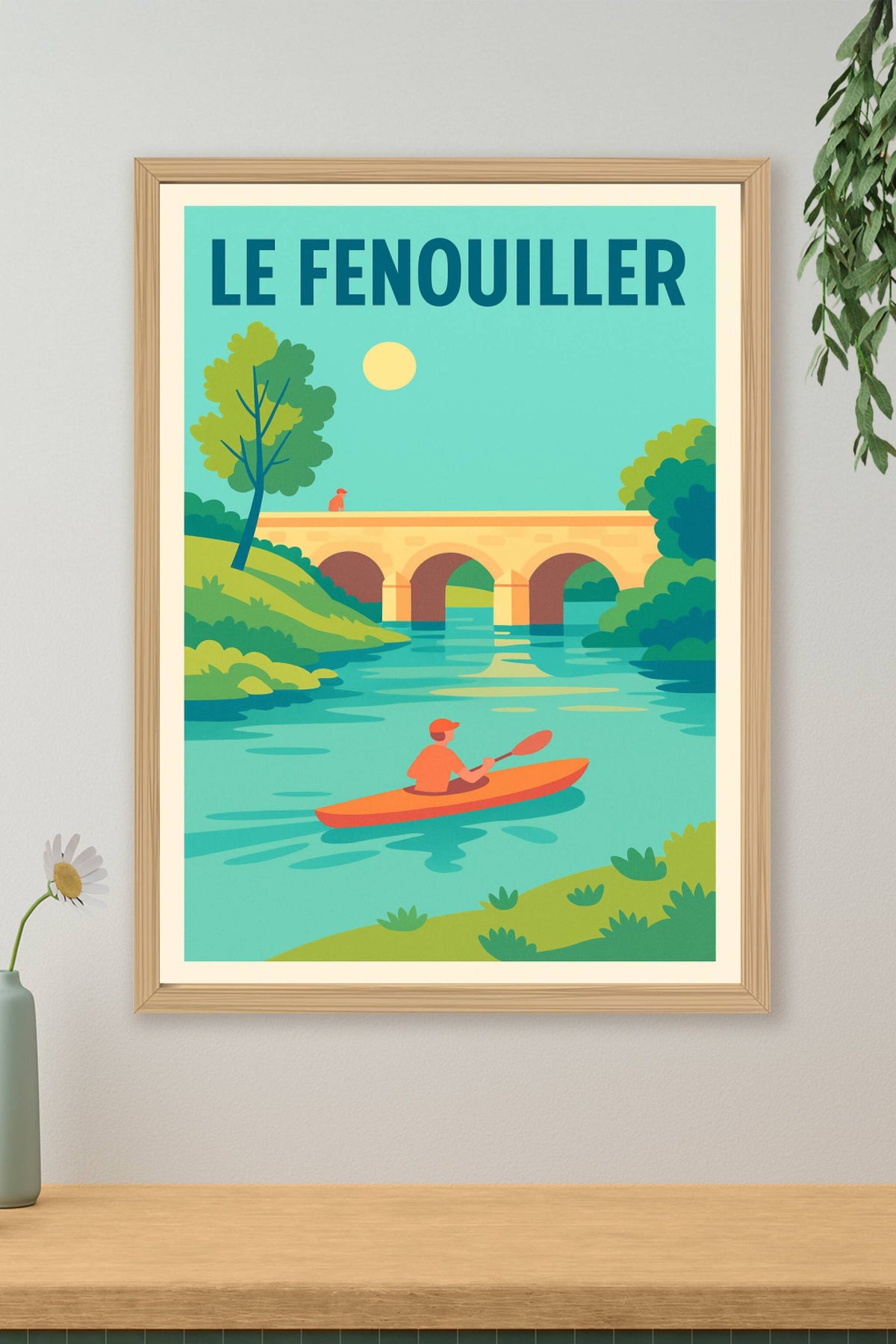 Affiche de Le Fenouiller - Sérénité entre nature et eau