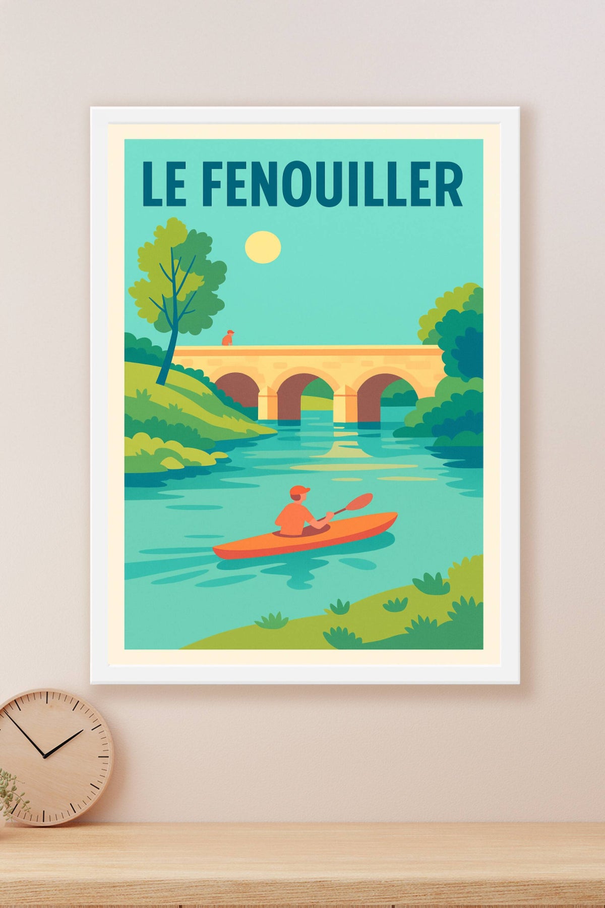 Affiche de Le Fenouiller - Sérénité entre nature et eau
