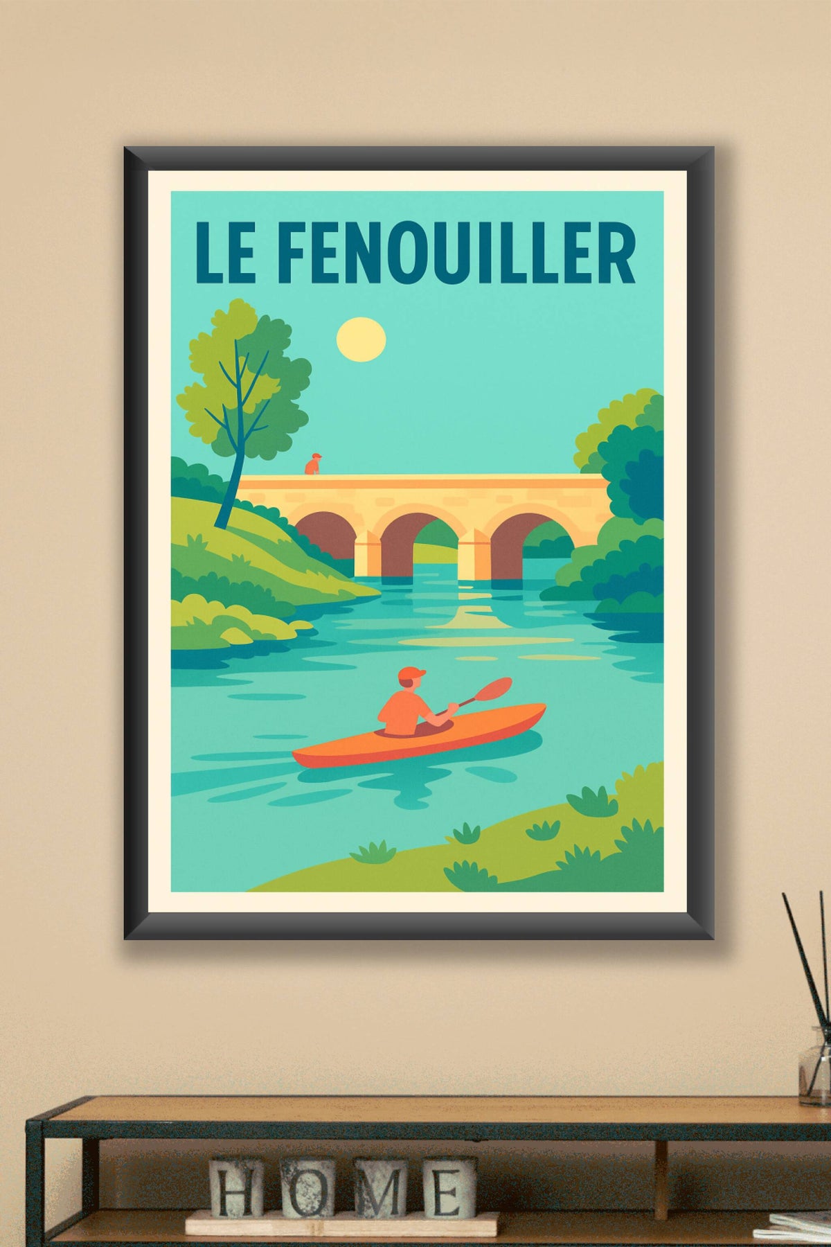 Affiche de Le Fenouiller - Sérénité entre nature et eau