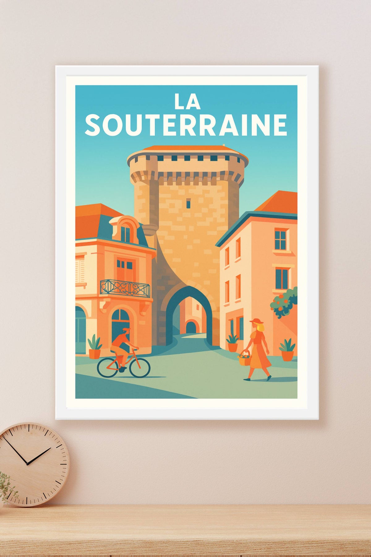 Affiche de La Souterraine - Charme historique et douceur de vivre