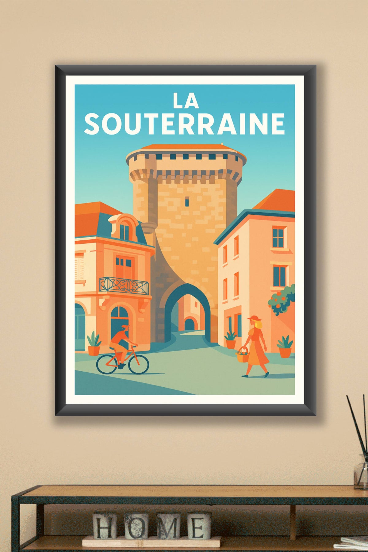 Affiche de La Souterraine - Charme historique et douceur de vivre