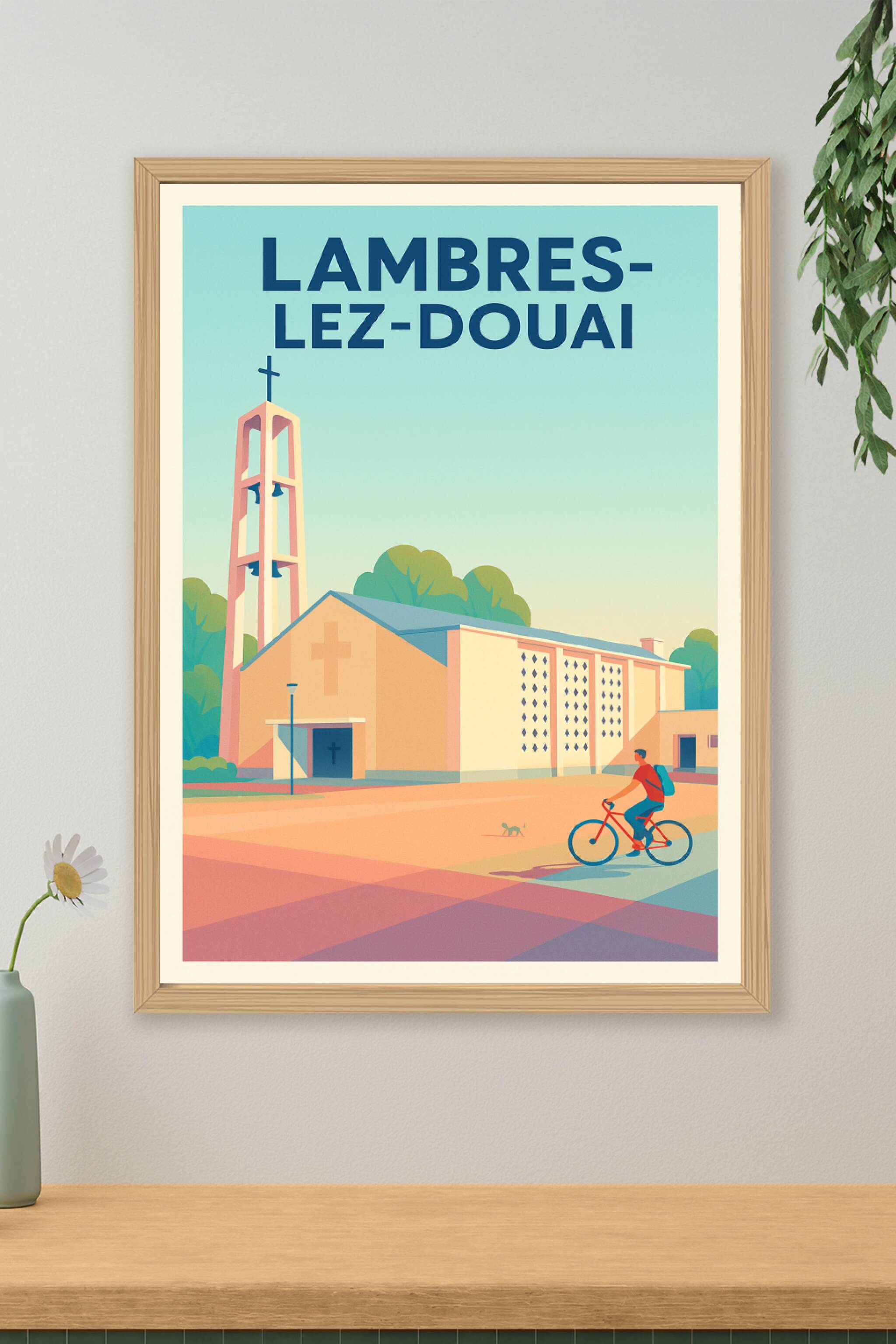 Affiche de Lambres-lez-Douai - Un havre de tranquillité et de lumière