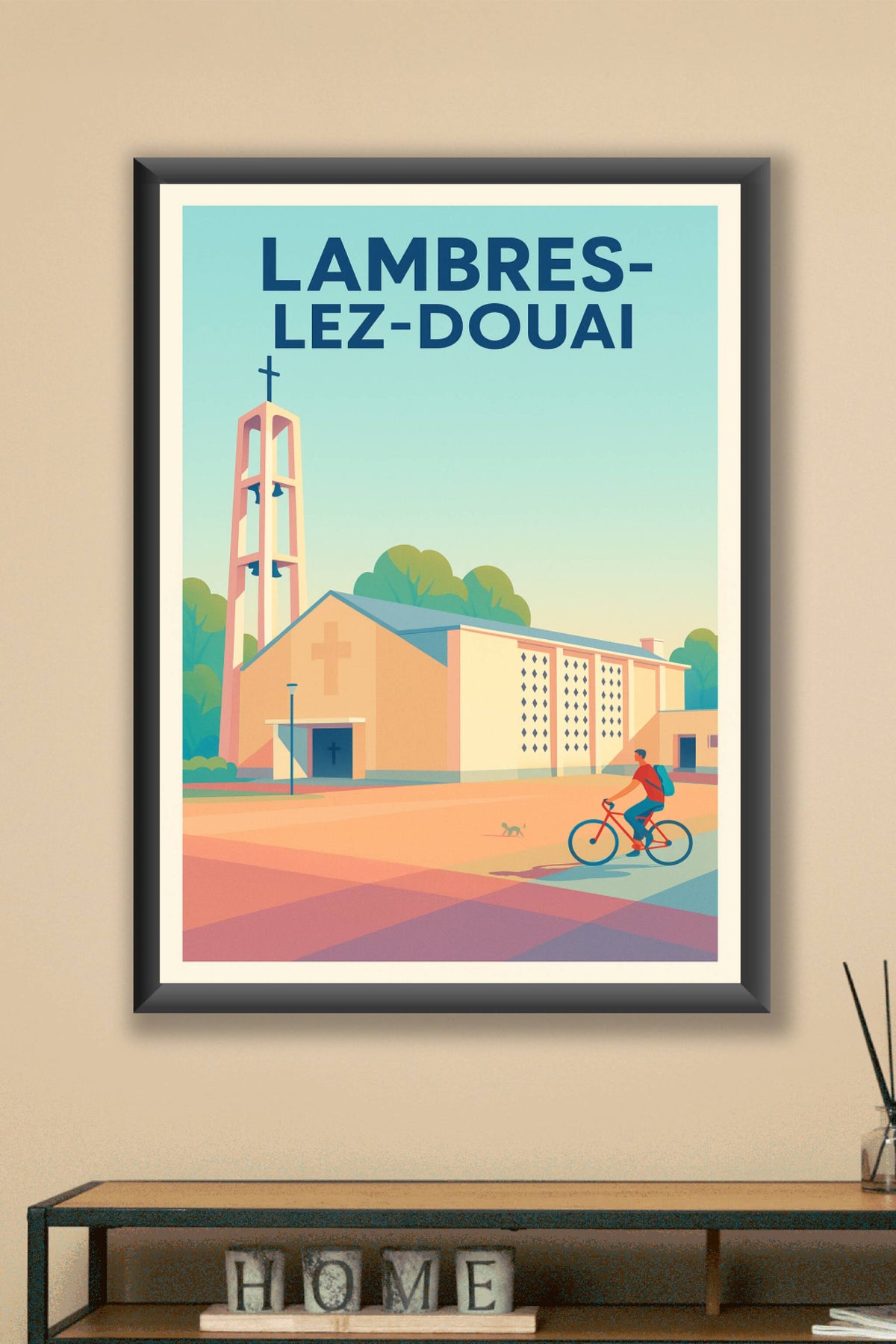 Affiche de Lambres-lez-Douai - Un havre de tranquillité et de lumière